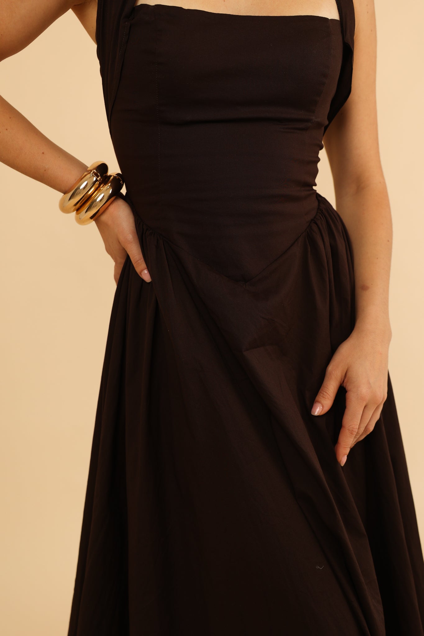 The Gelato Dress in Espresso