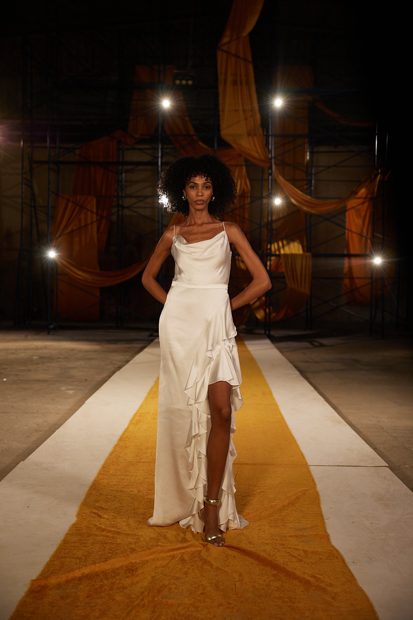 Runway Look 49 in White