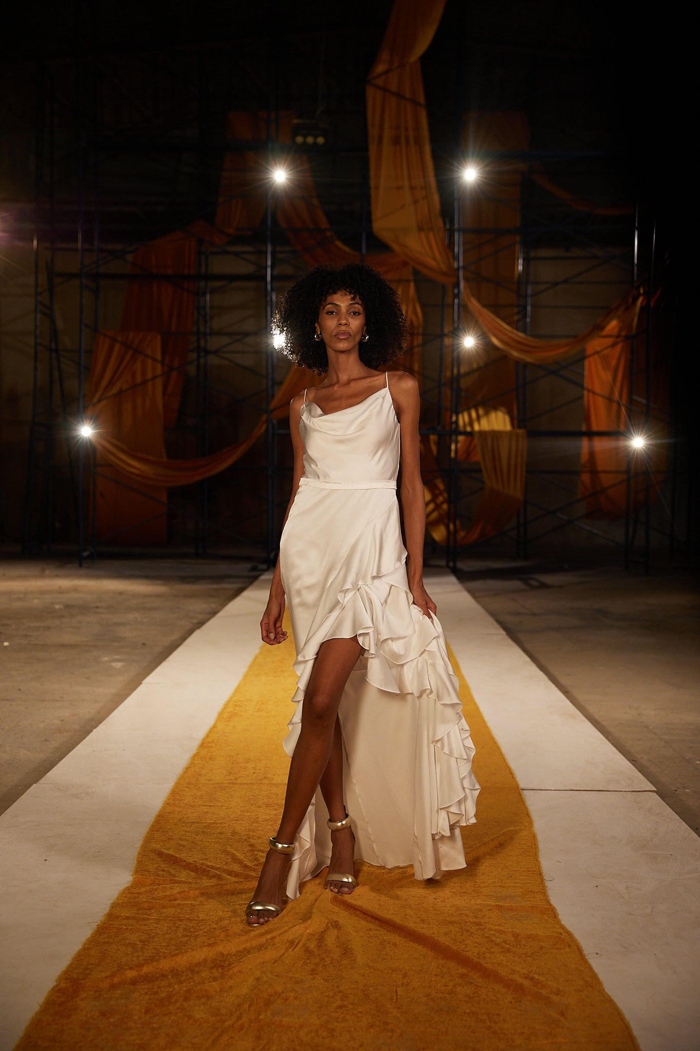 Runway Look 49 in White