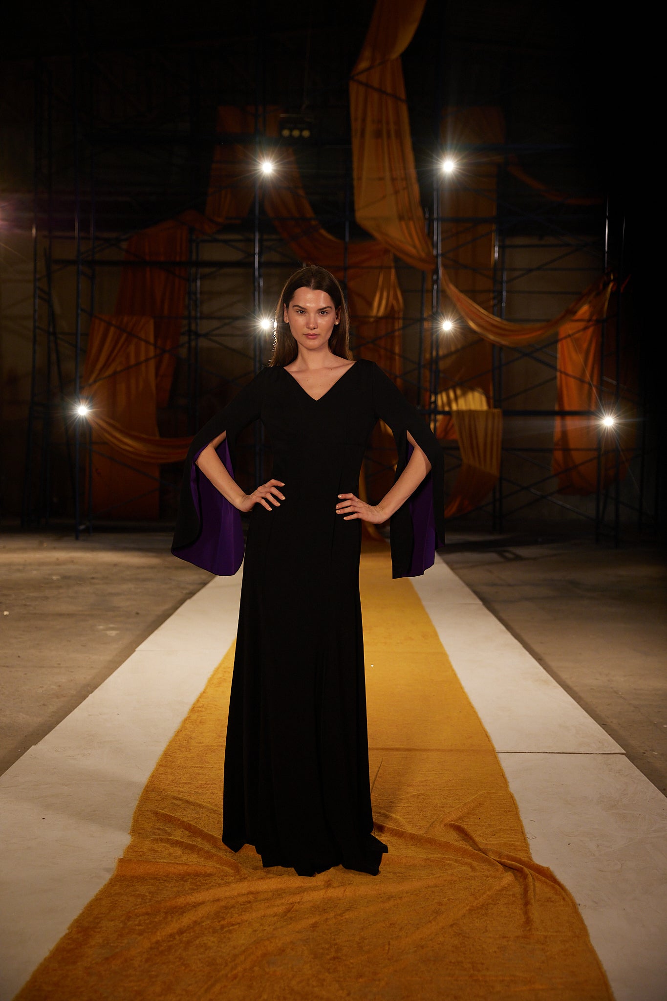 Runway Look 50 in Black