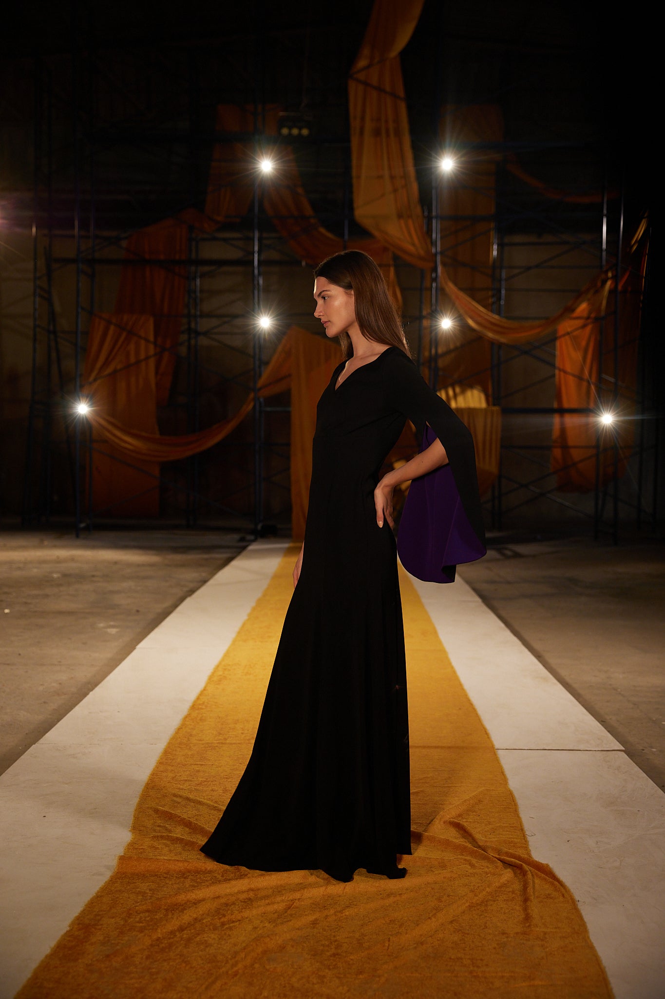 Runway Look 50 in Black