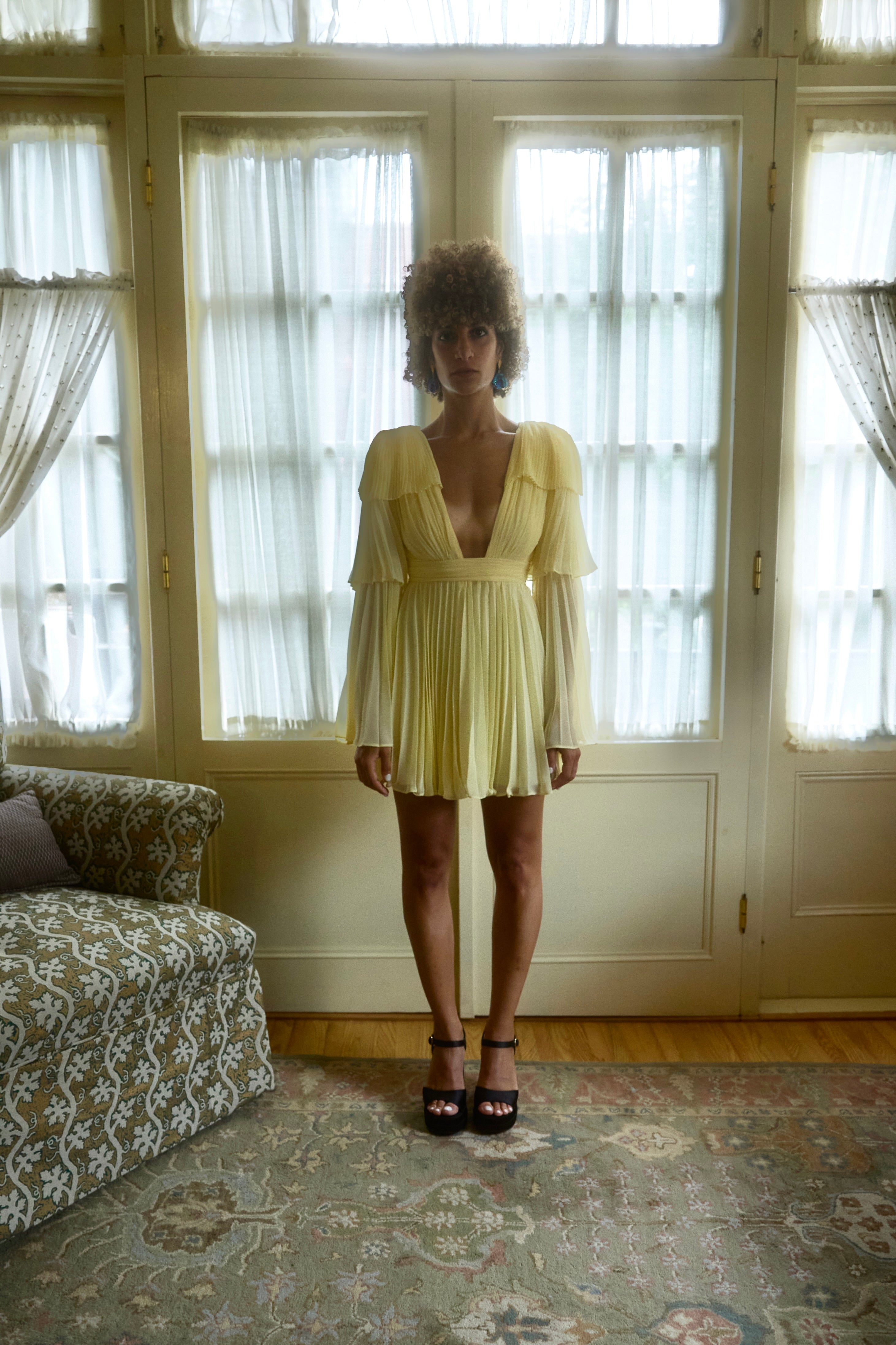 Nour in Pale Yellow