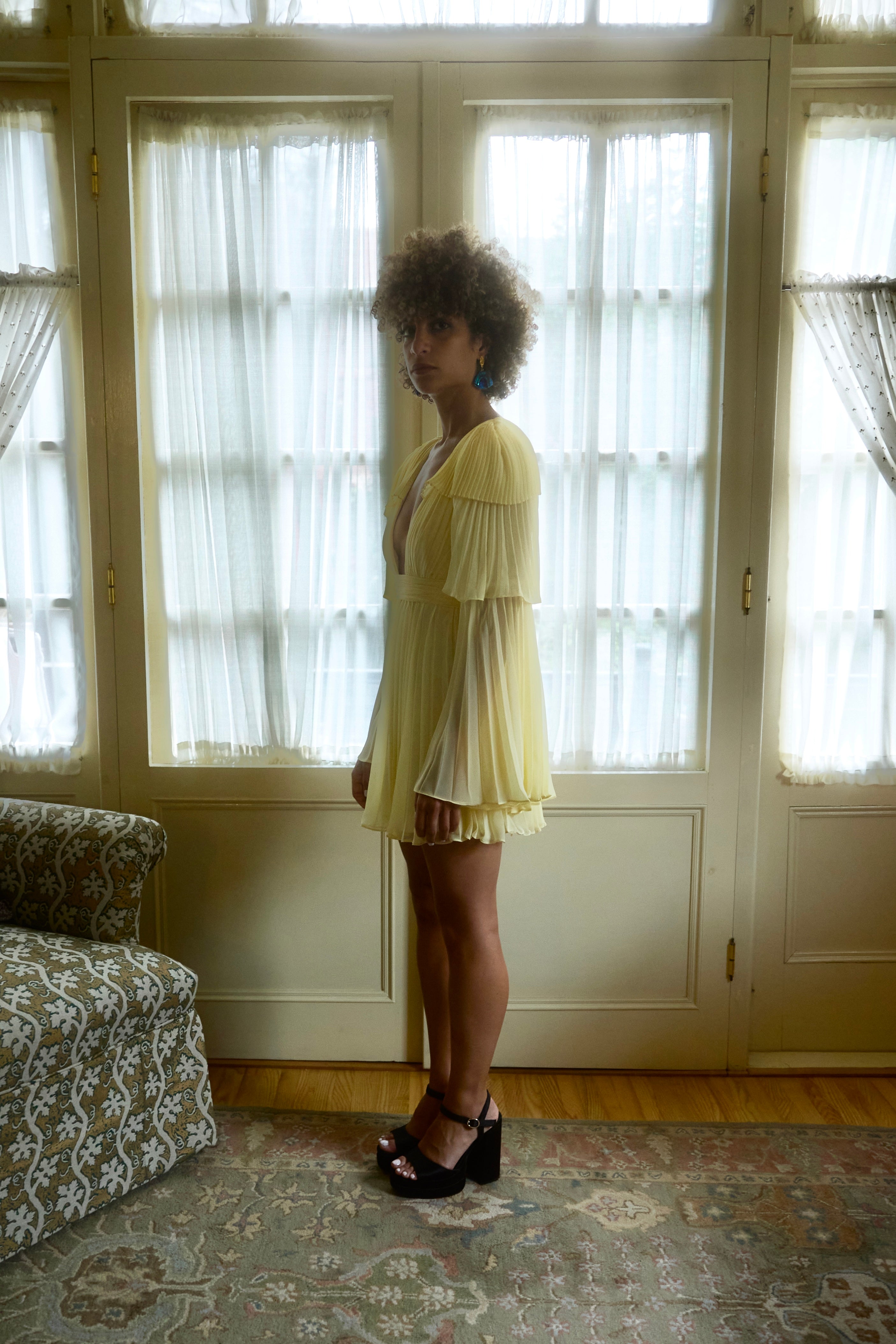 Nour in Pale Yellow