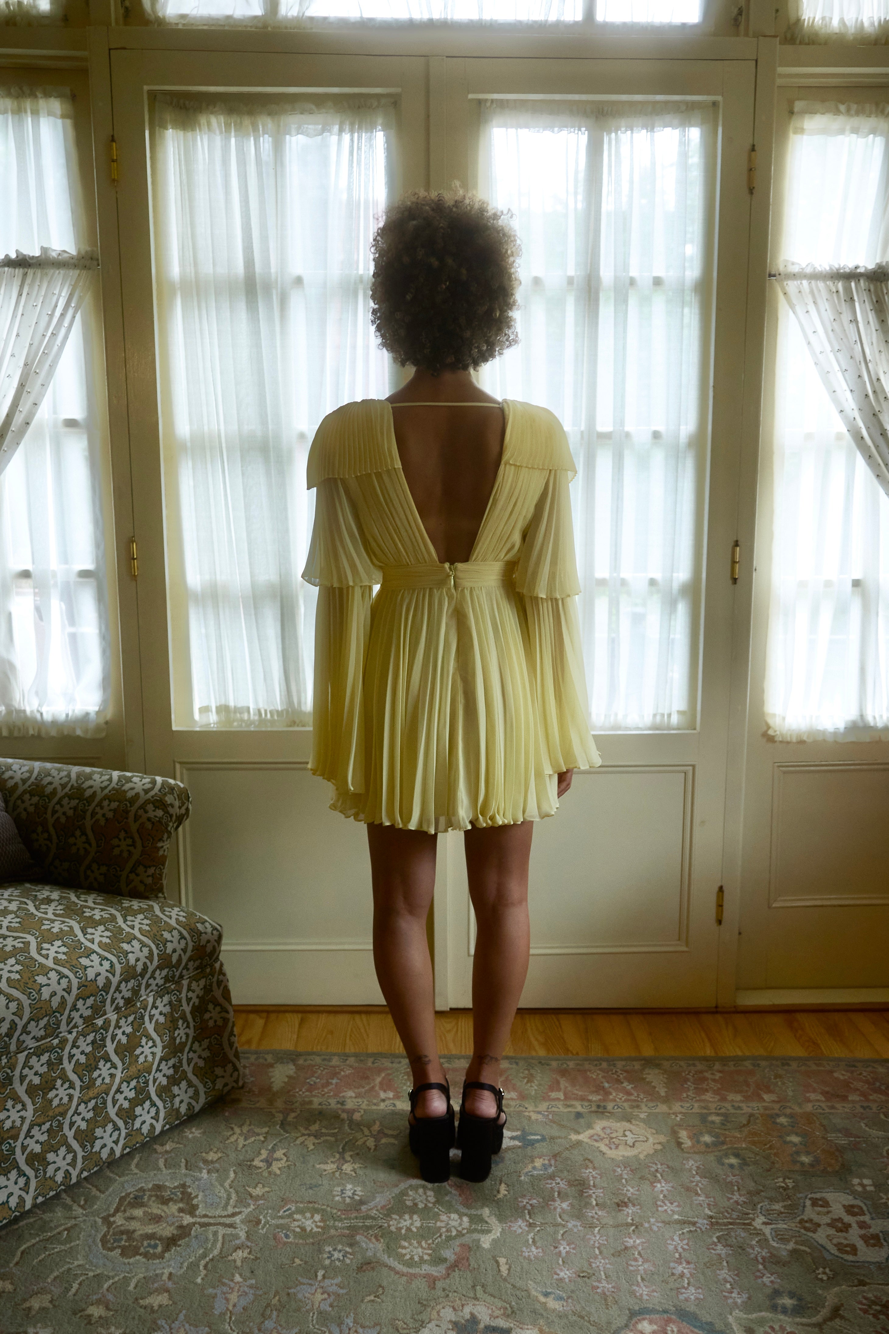 Nour in Pale Yellow