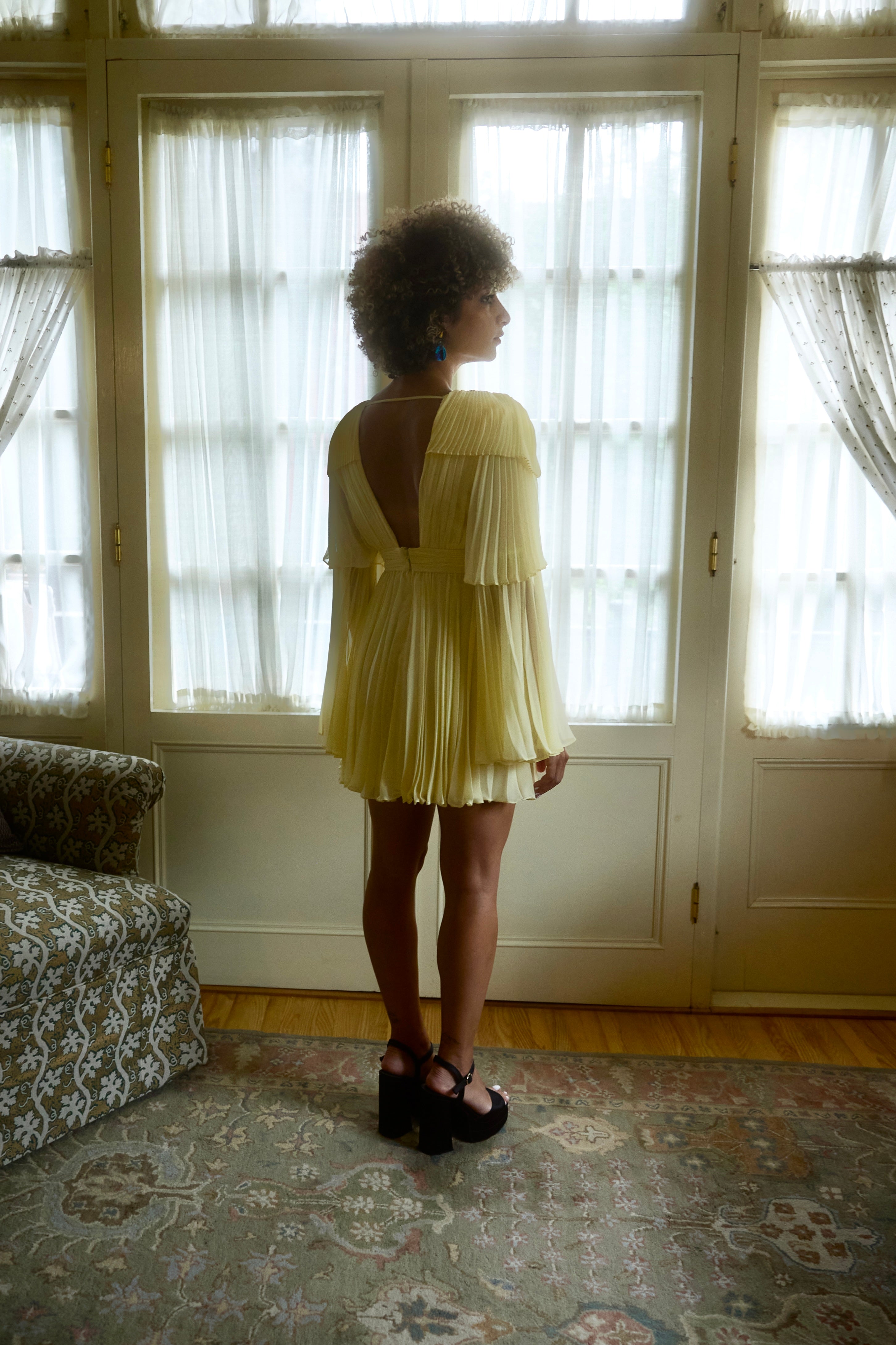 Nour in Pale Yellow
