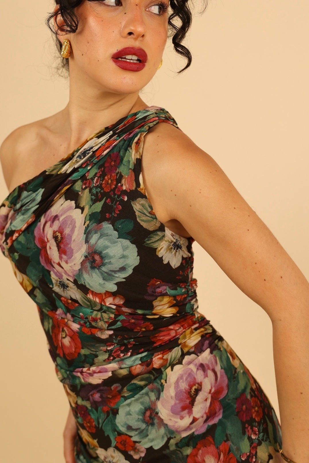 The Sorbet Dress in Raspberry Rainbow (Limited Edition & Quantities)