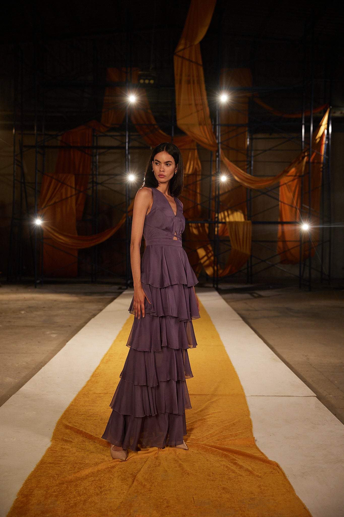 Runway Look 11 in Lilac