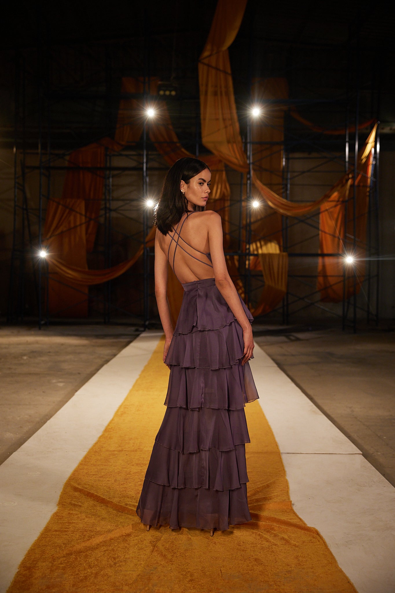 Runway Look 11 in Lilac