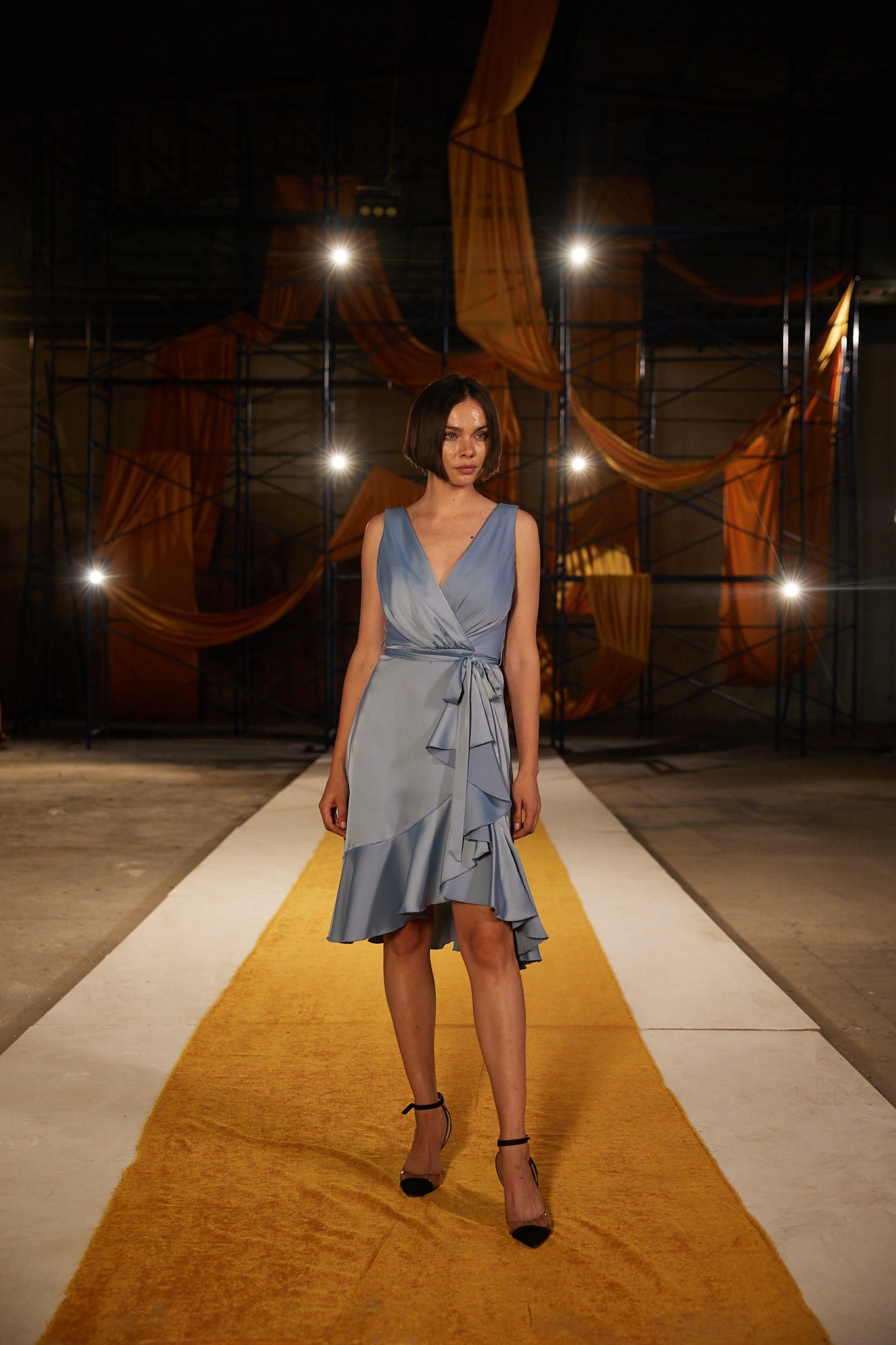 Runway Look 13 in Baby Blue