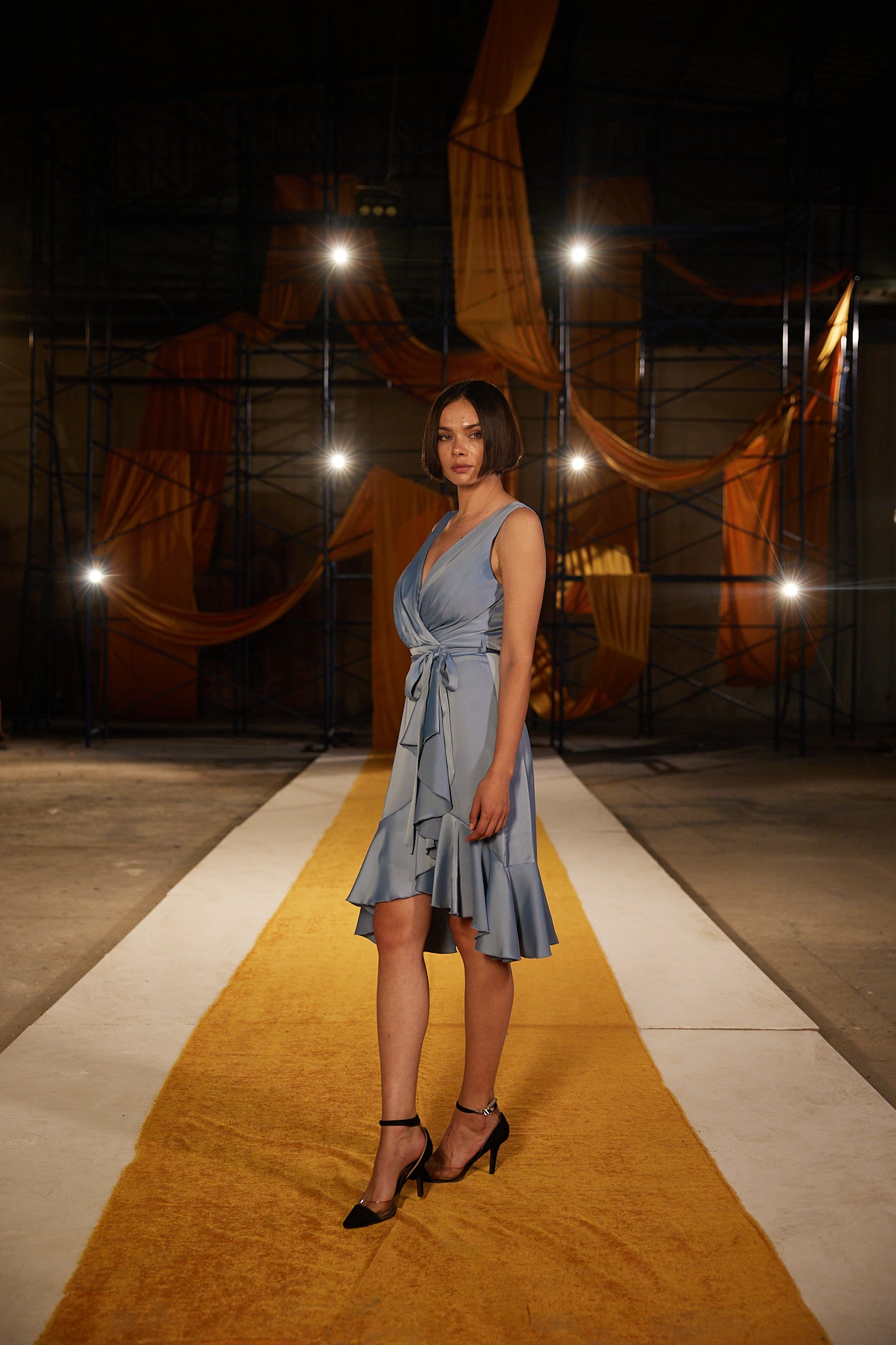 Runway Look 13 in Baby Blue