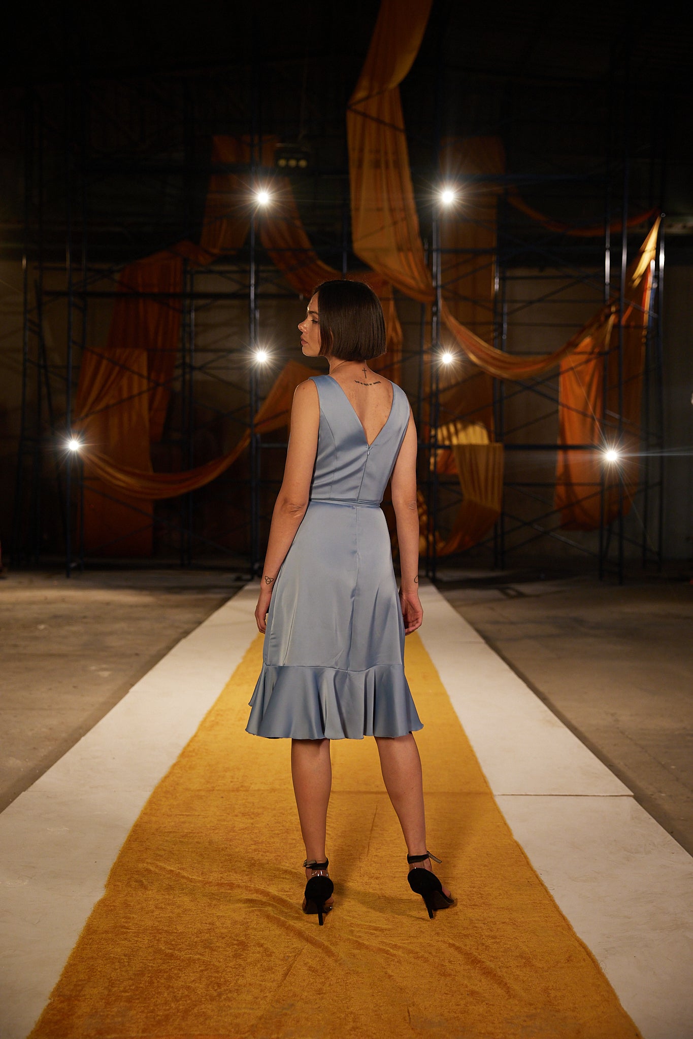 Runway Look 13 in Baby Blue