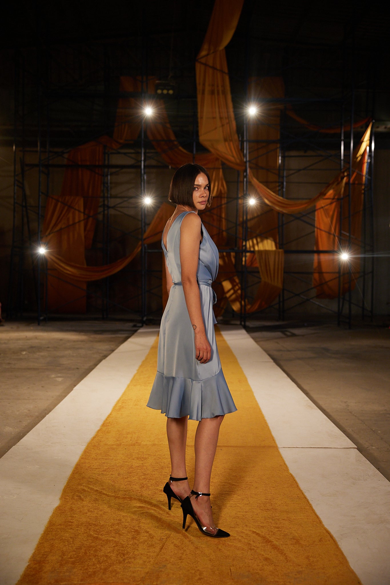 Runway Look 13 in Baby Blue