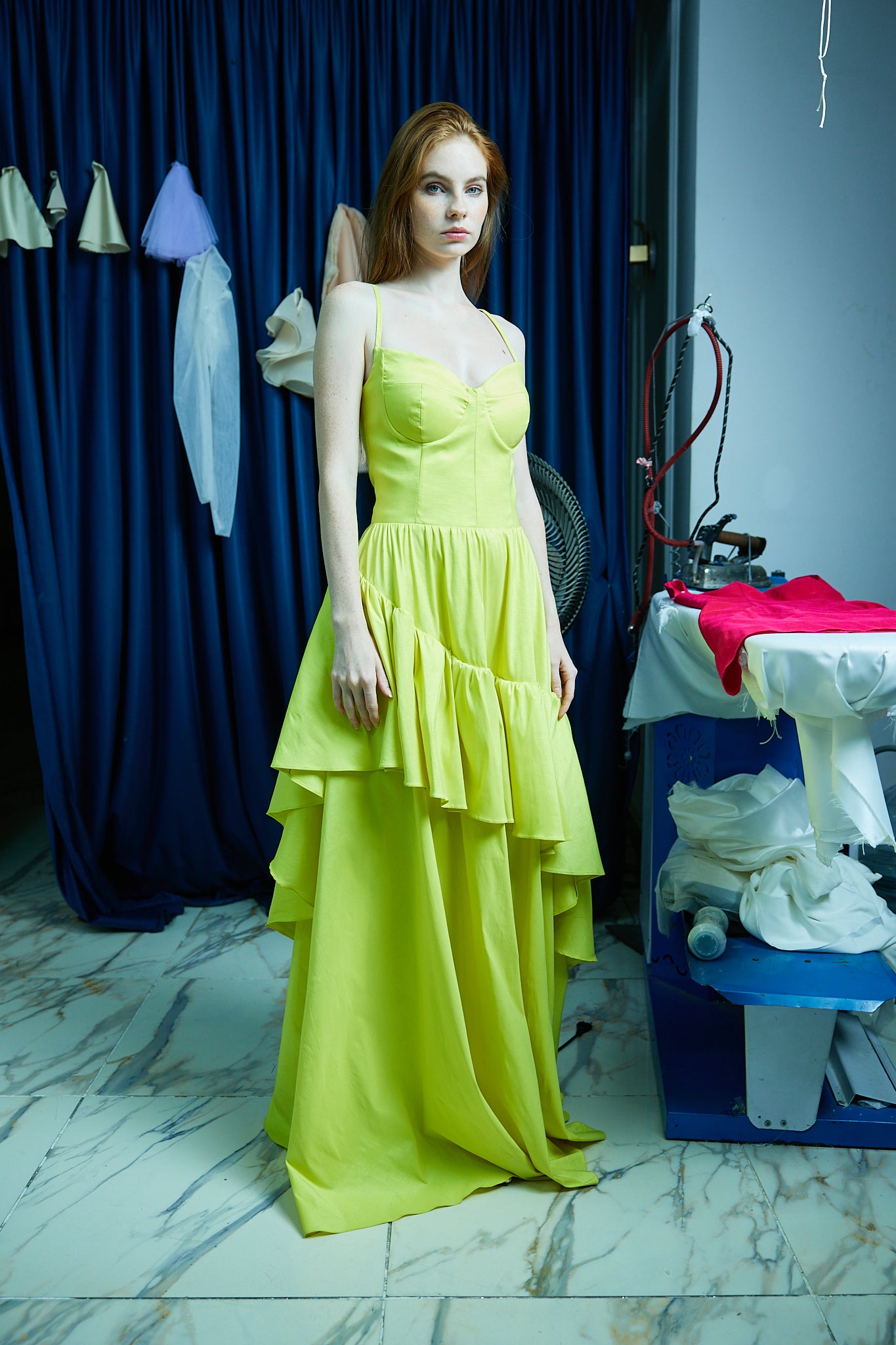 Chaos to Art Look 2 in Lime Green