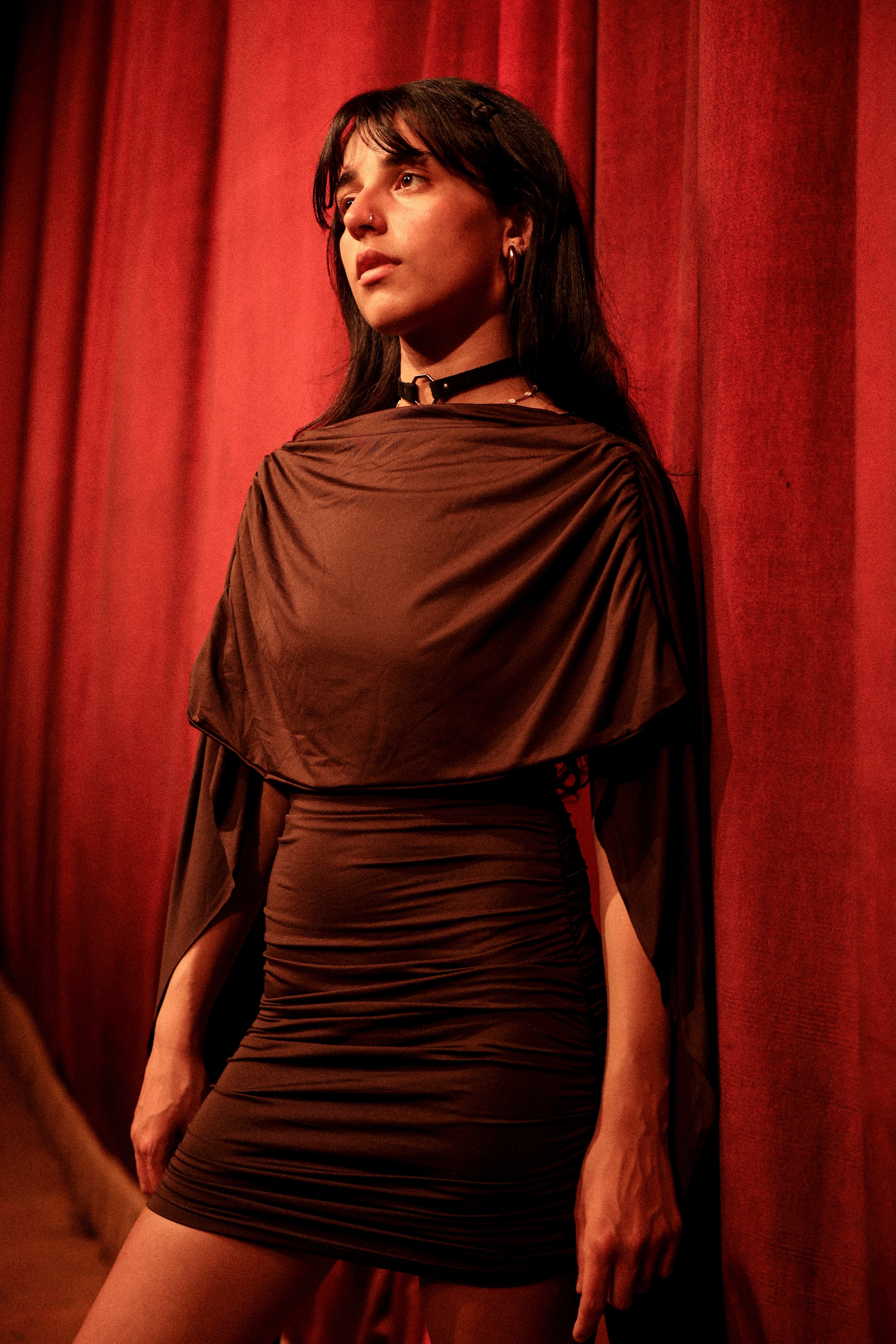 Coquette Look 6 in Brown