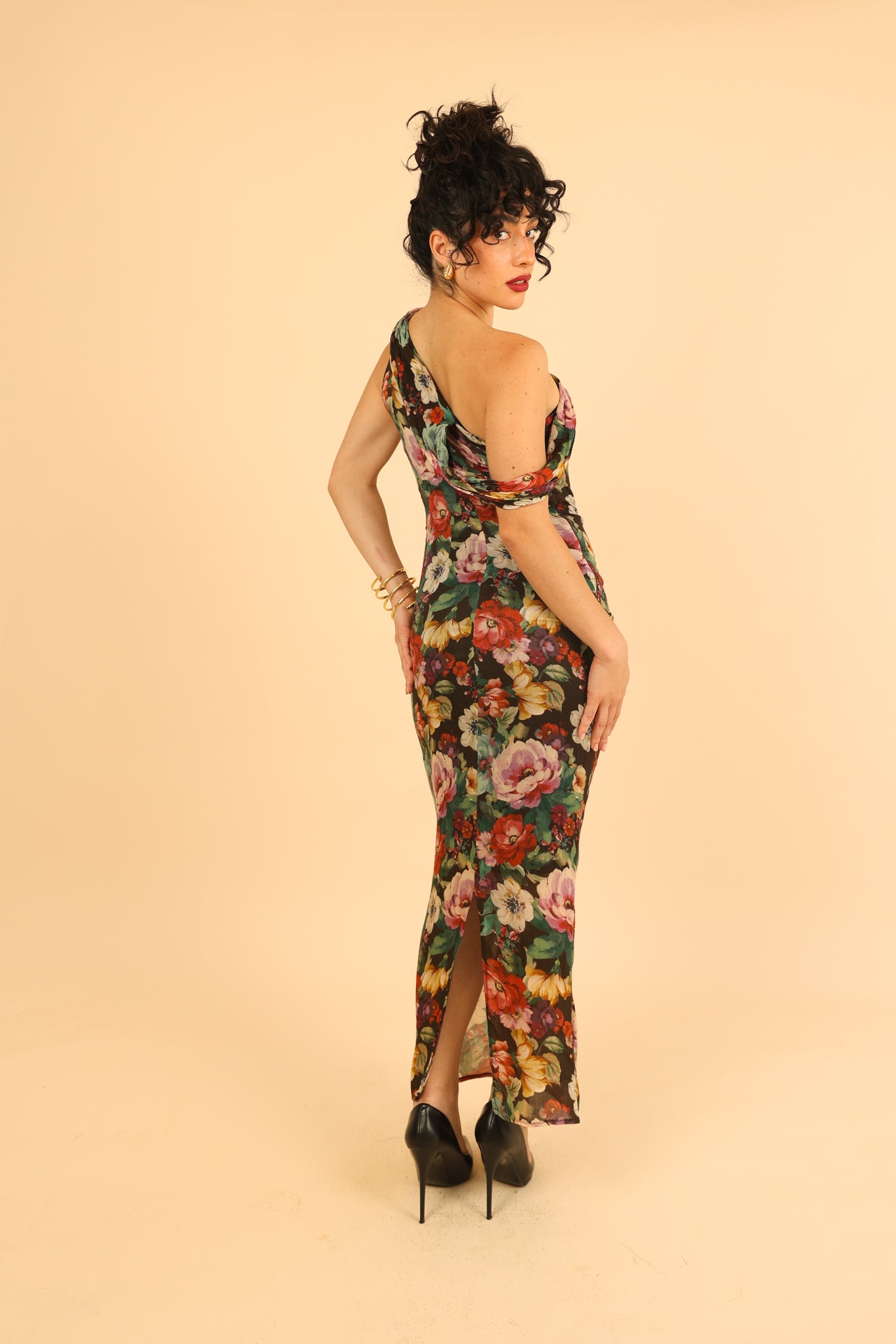 The Sorbet Dress in Raspberry Rainbow (Limited Edition & Quantities)