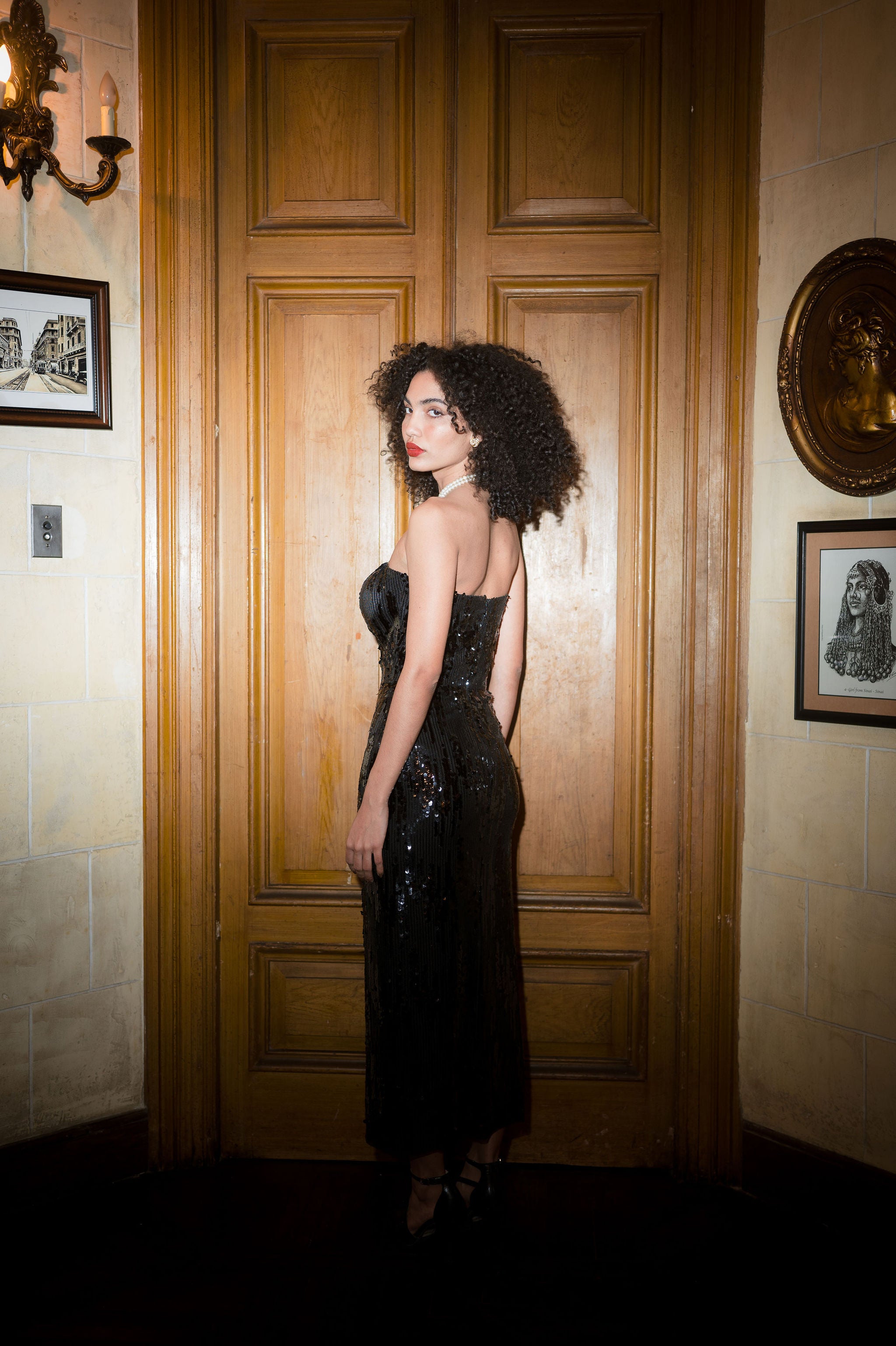 The Bling Bling Tube Dress in Black