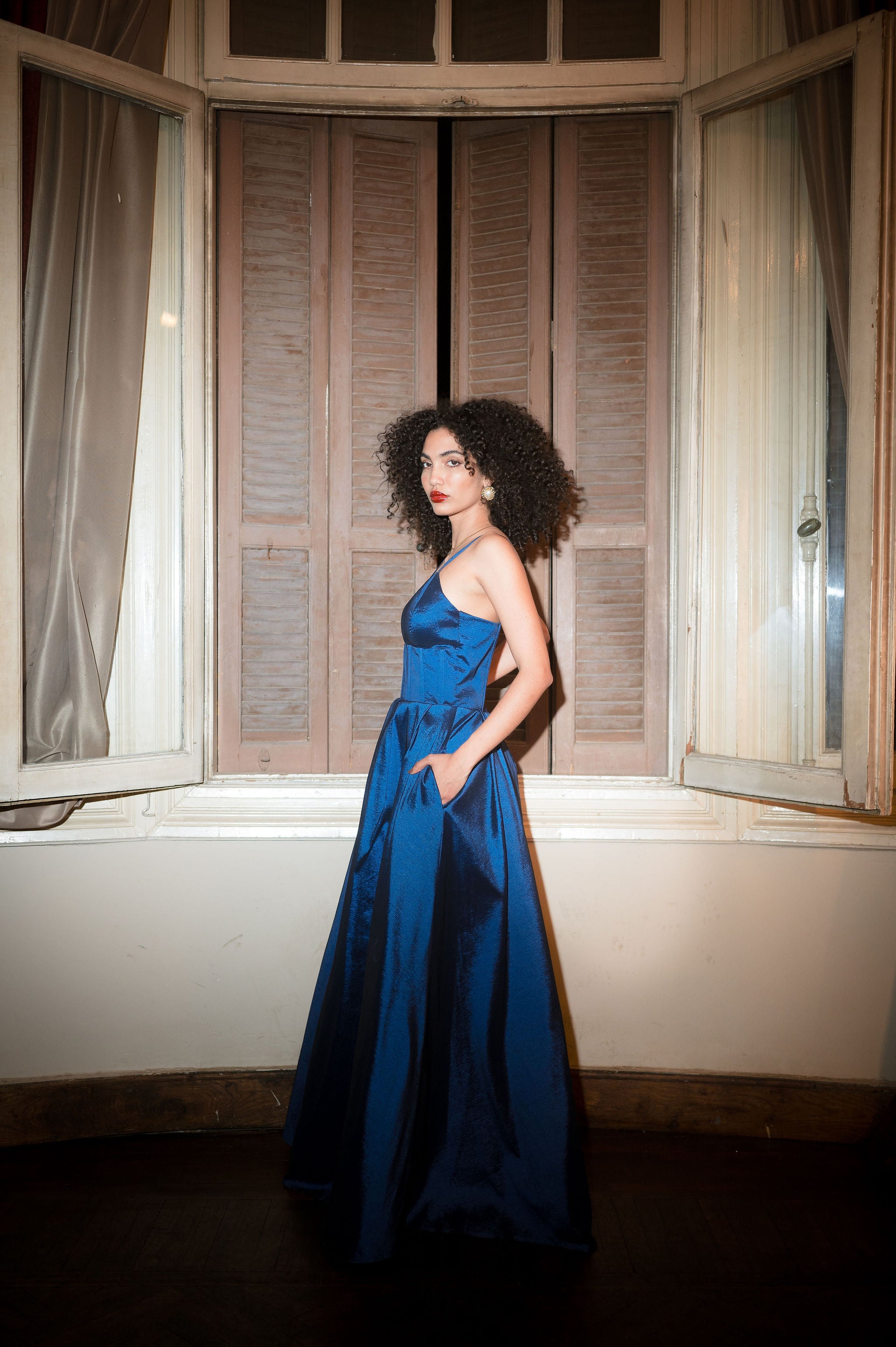 Princess with Pockets in Blue