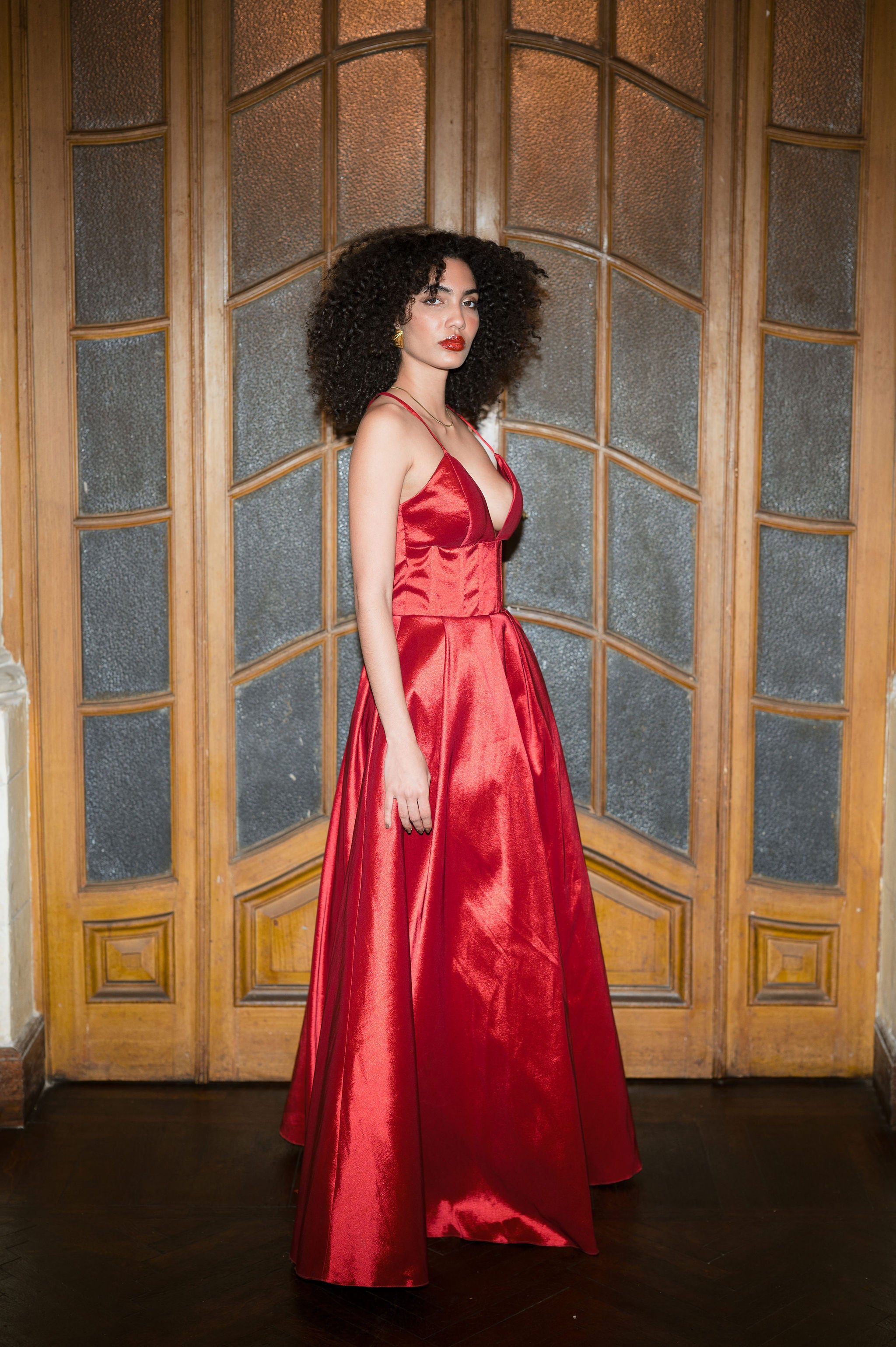 Princess with Pockets in Red
