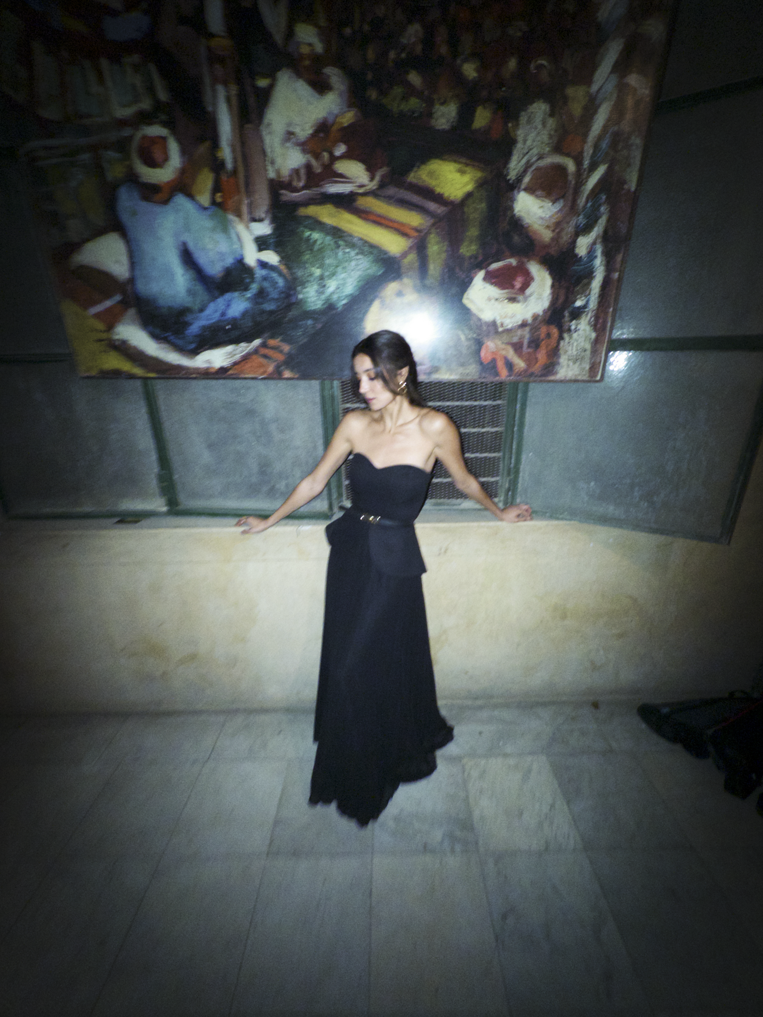 corset dress flowy skirt Flowy Ethereal Two Piece Wedding Dress Artemide