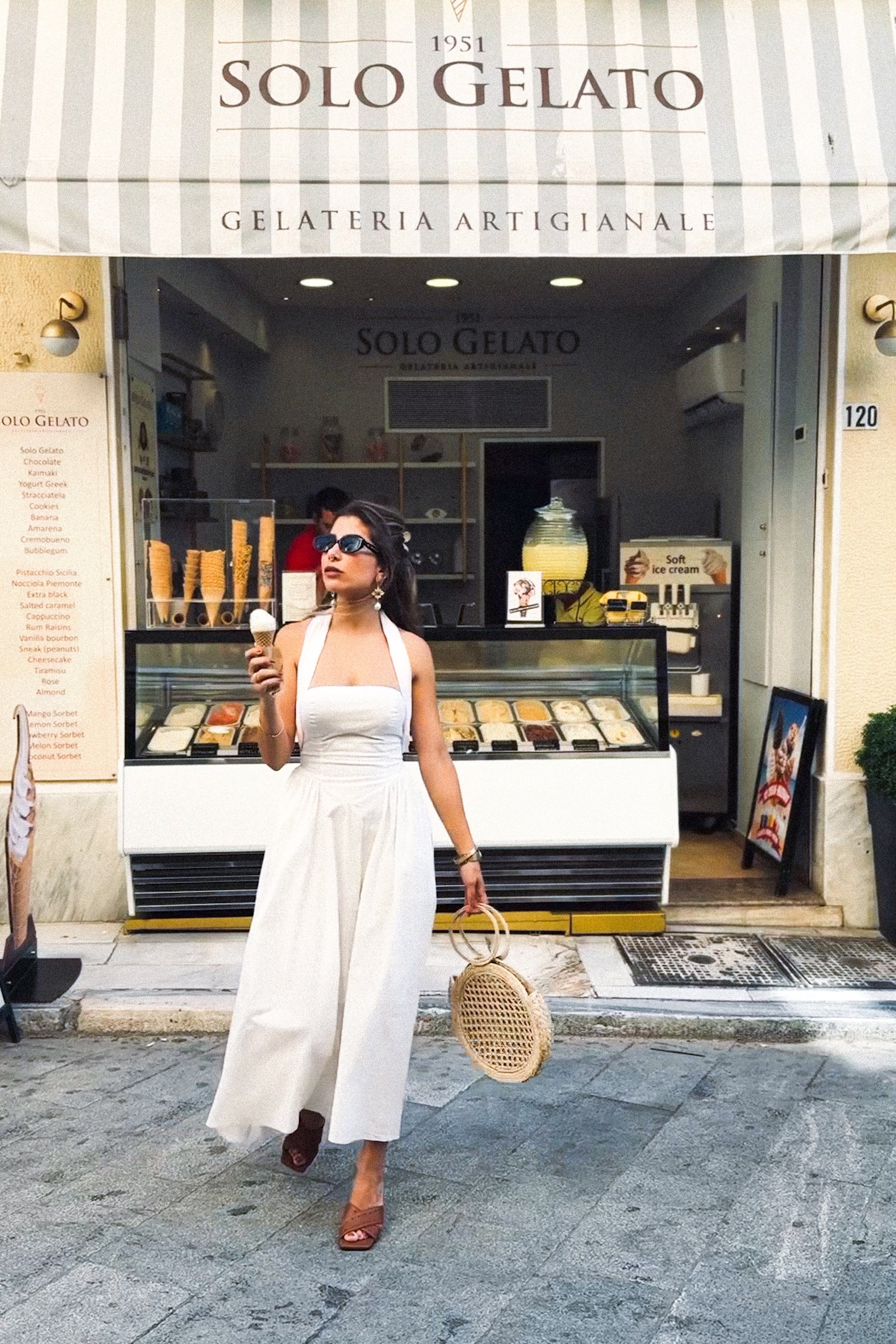 The Gelato Dress in Vanilla