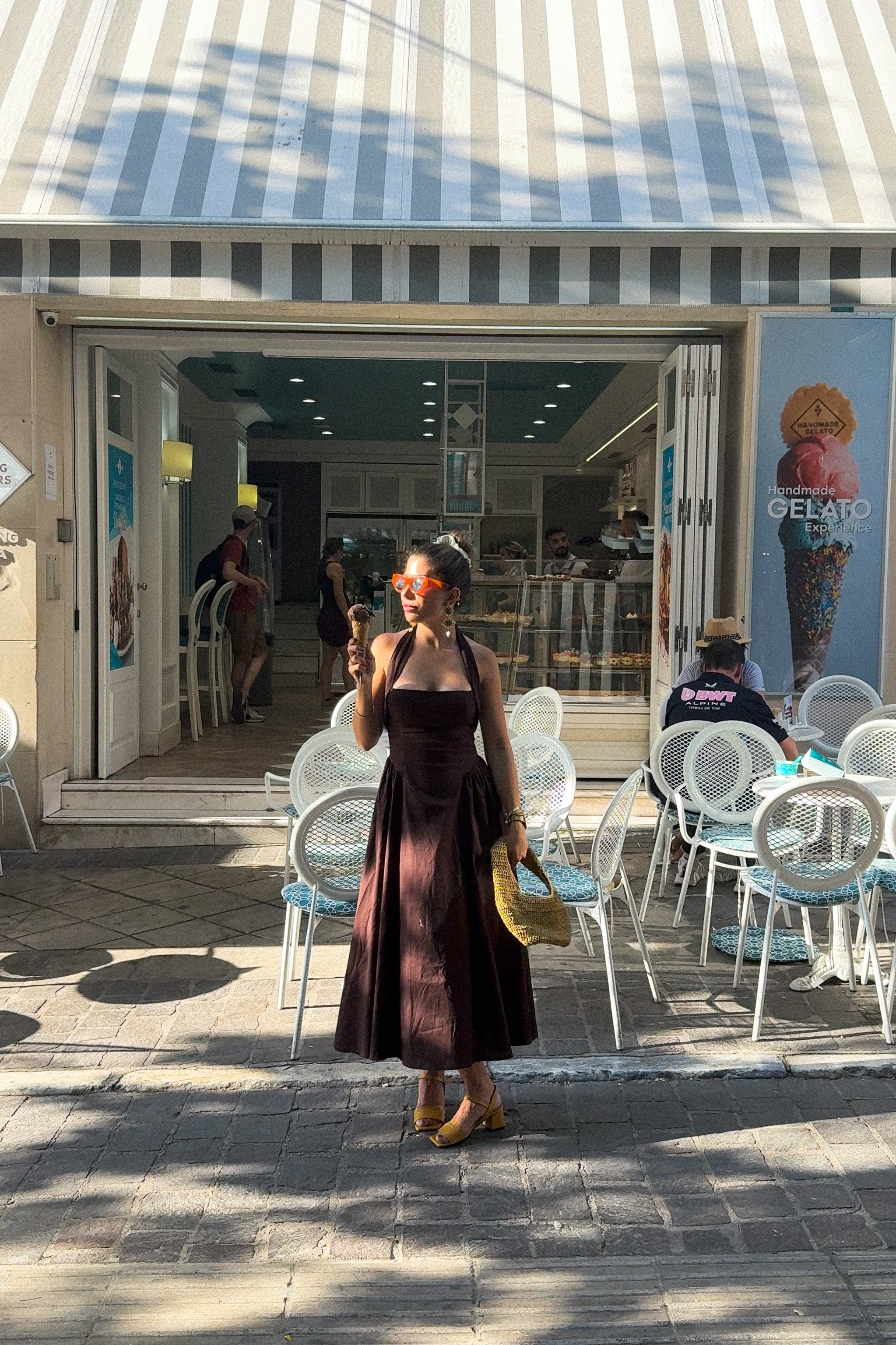 The Gelato Dress in Espresso