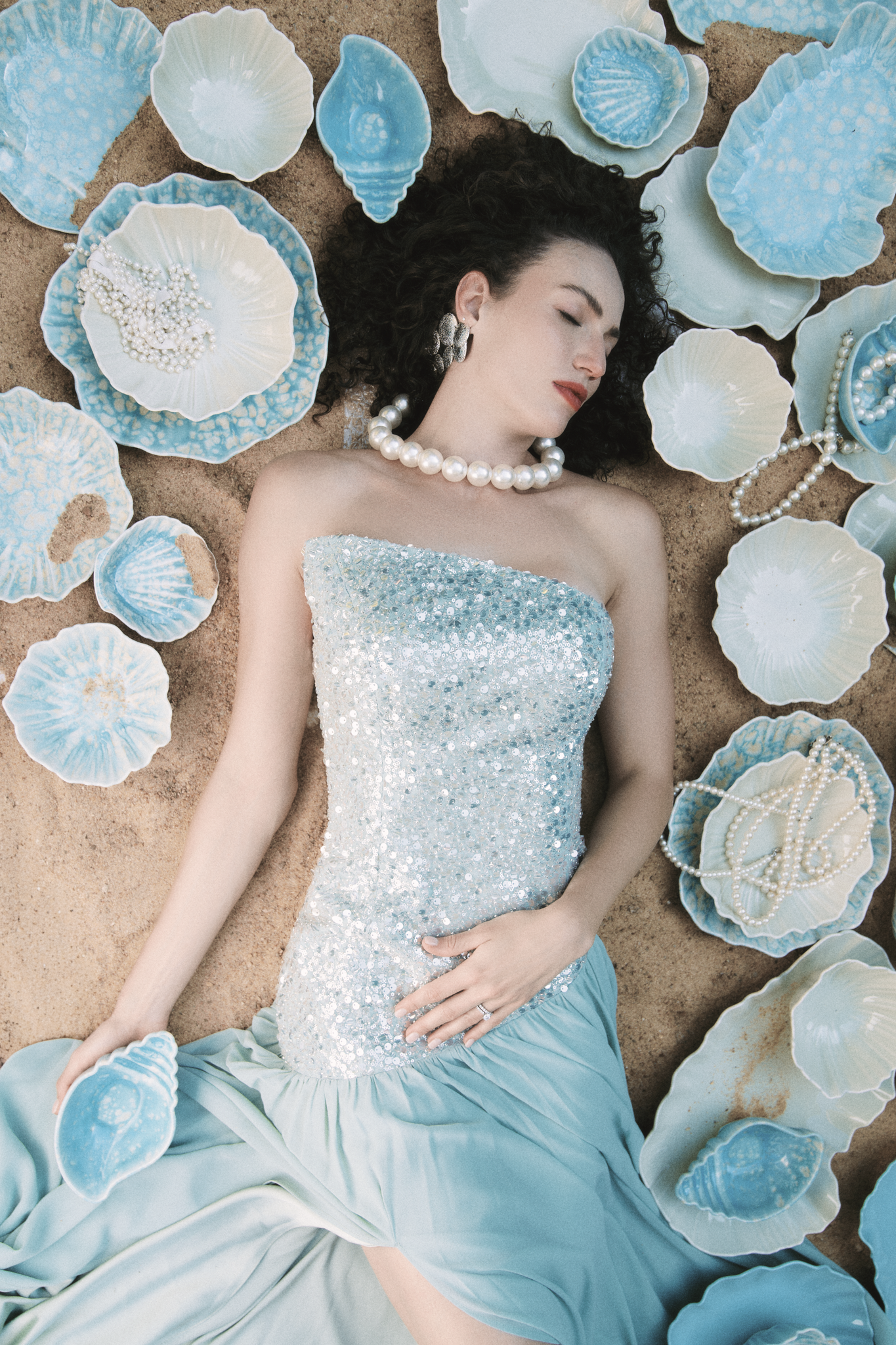 Sea Shimmers in Mint