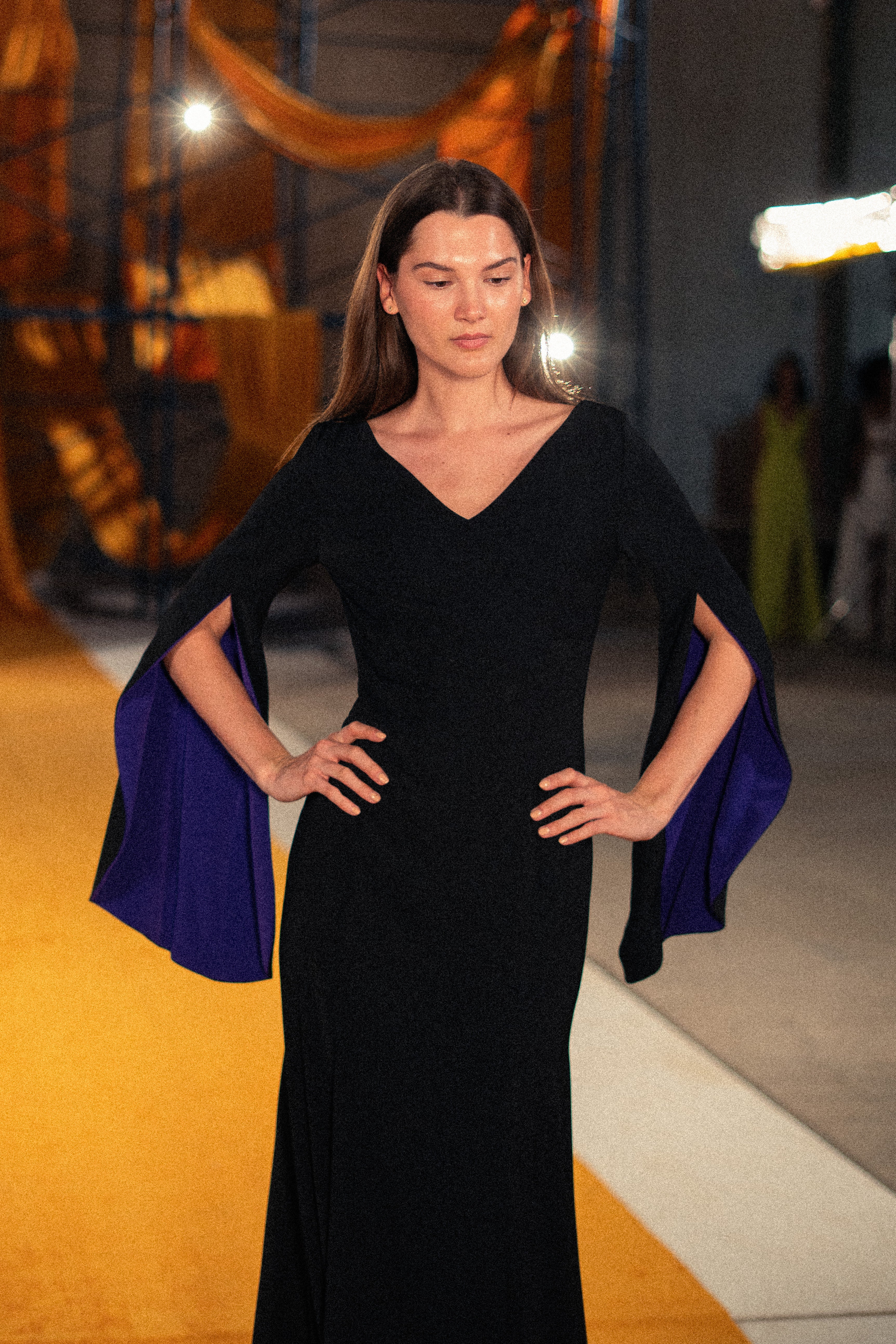 Runway Look 50 in Black