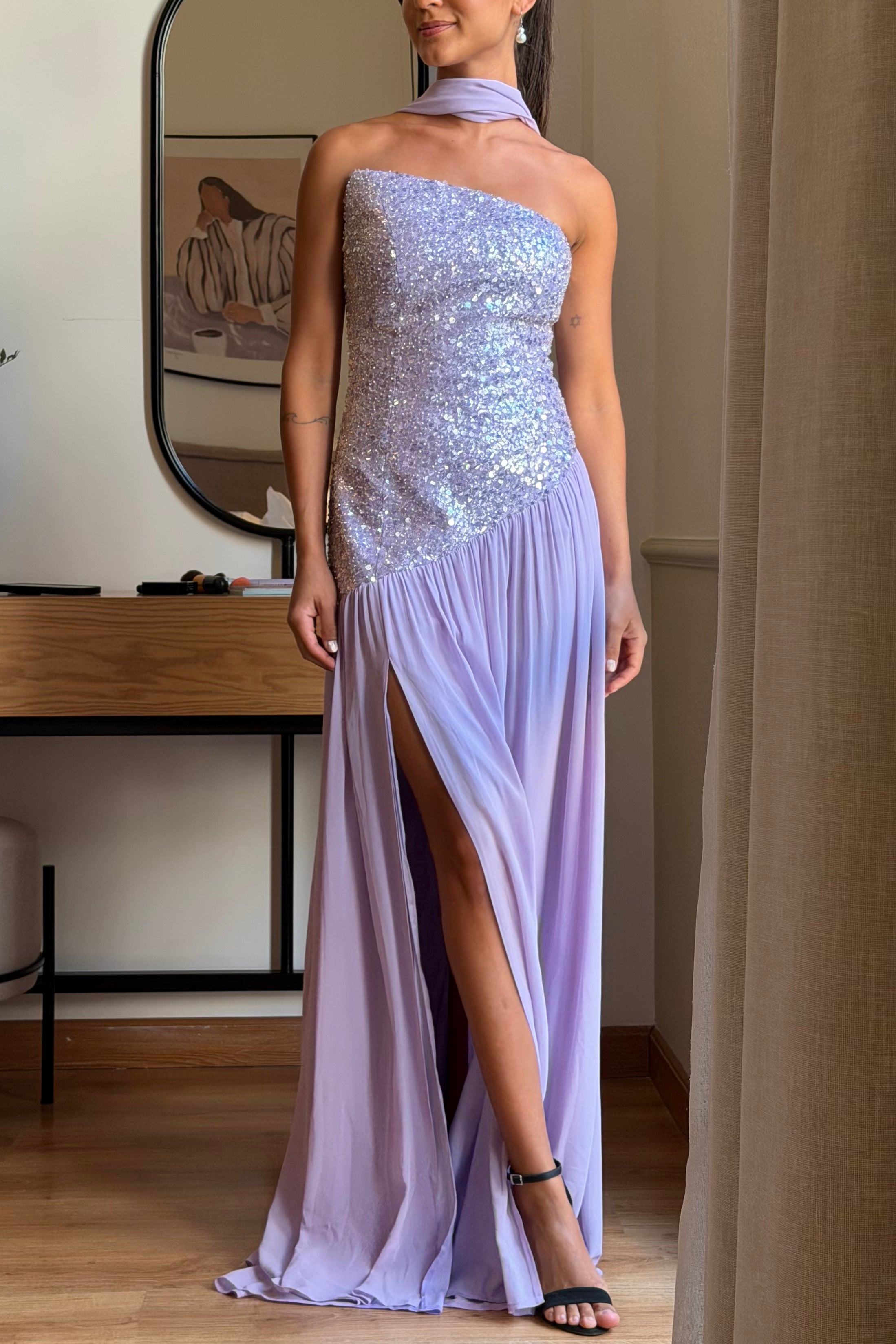 Sea Shimmers in Purple