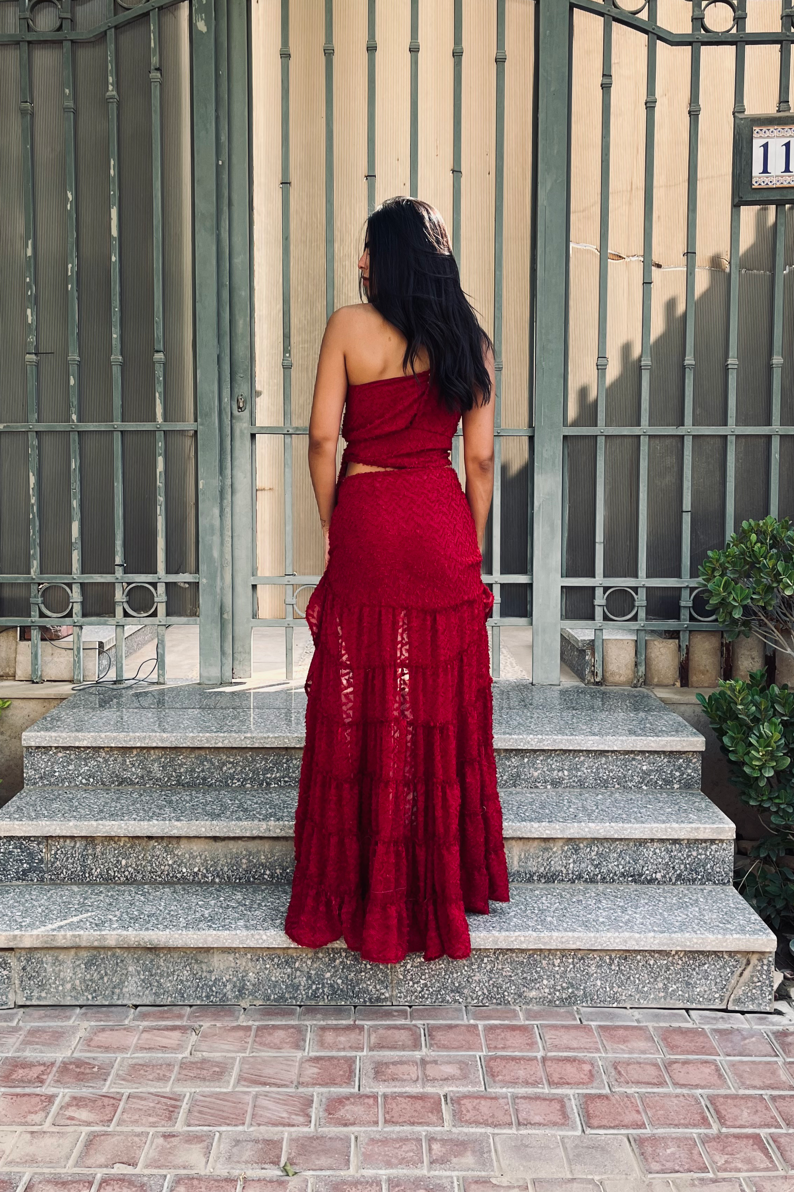 Lola in Burgundy