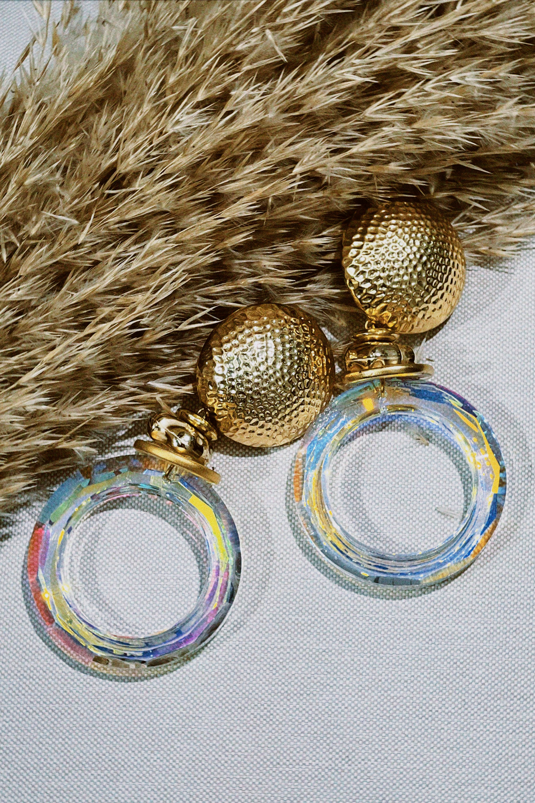 Buckle earrings