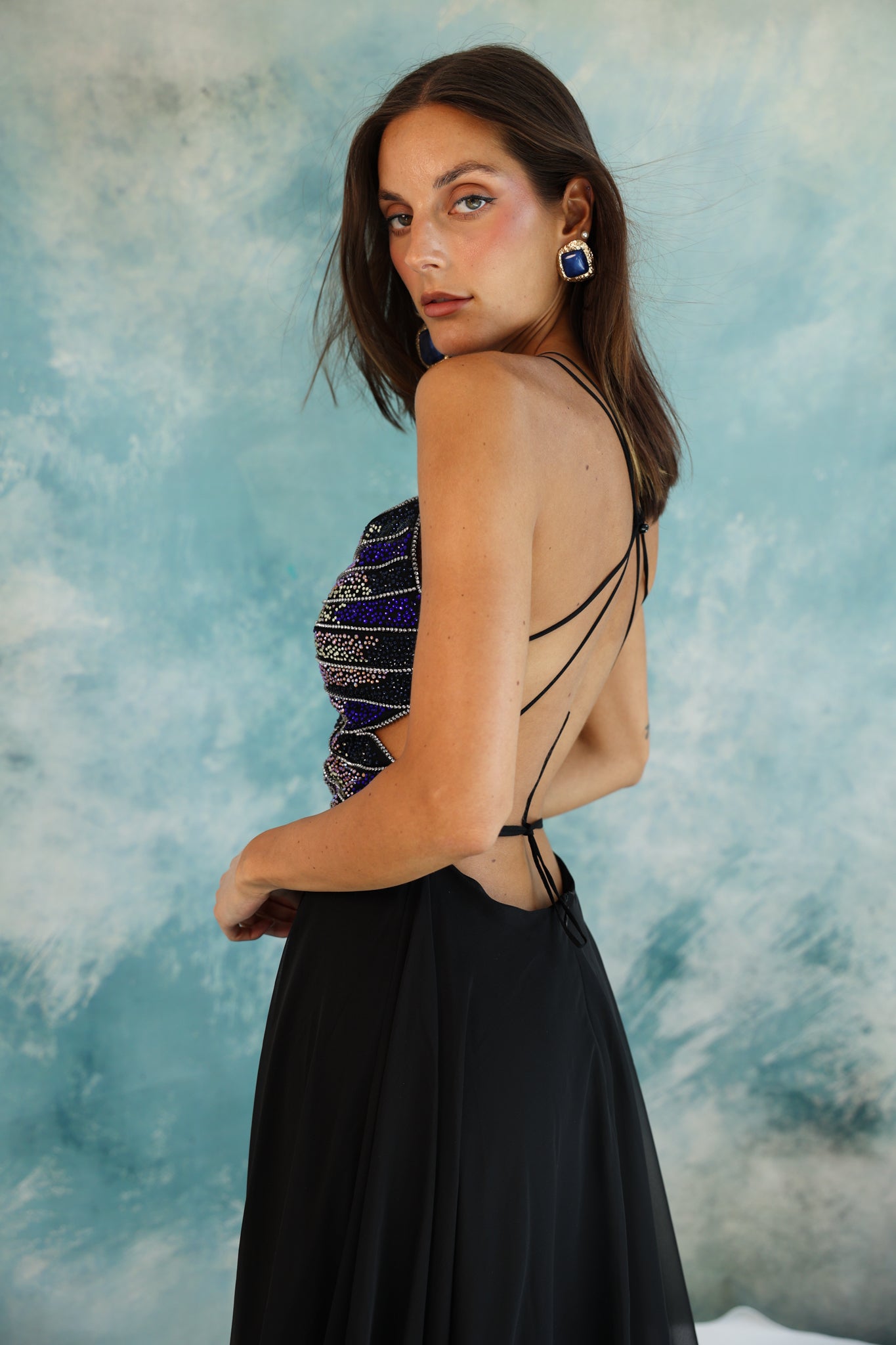 Butterfly dress in Black