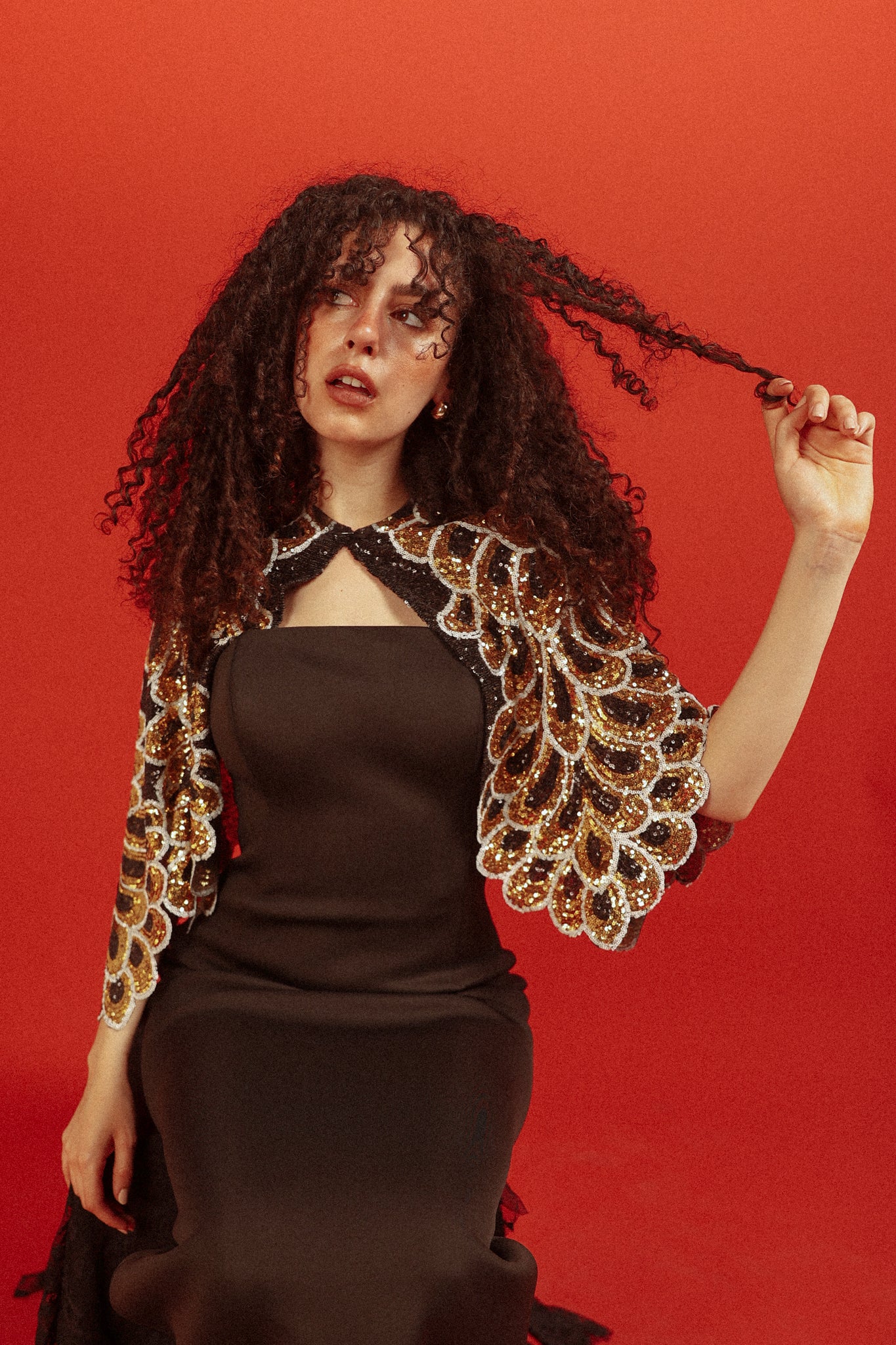 The floor is lava look 6 in Black