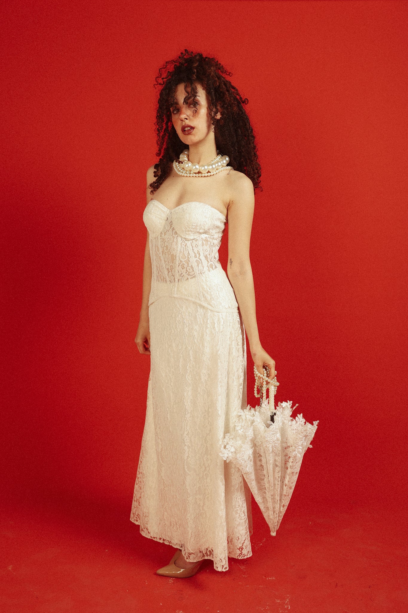 Coming Soon: The floor is lava look 8 in White