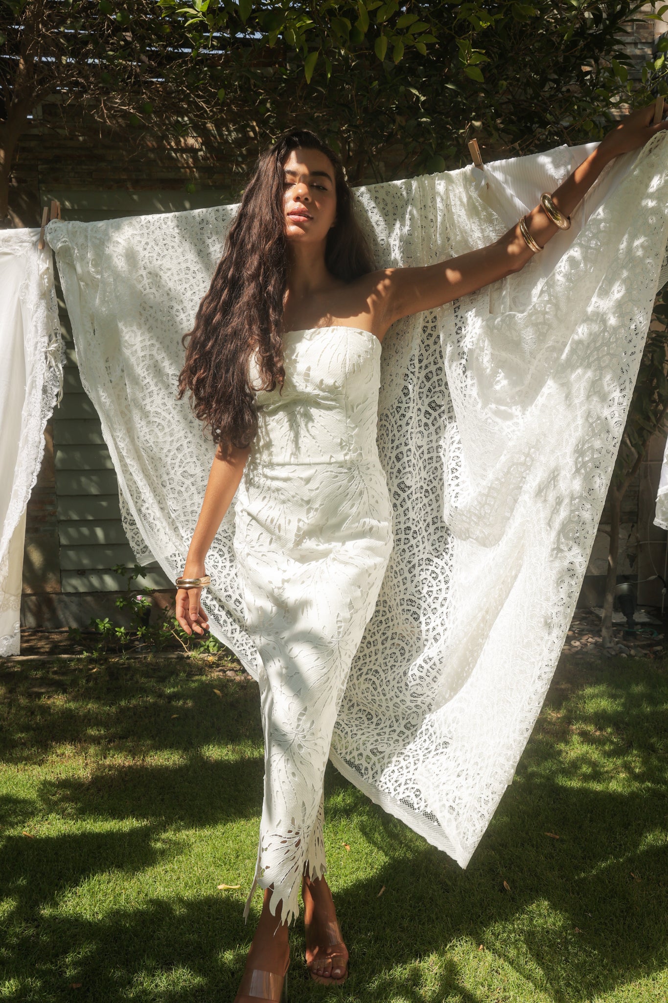 The Tube Dress in White