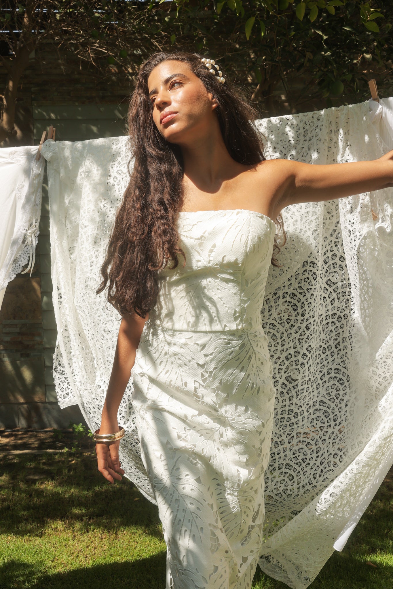 The Tube Dress in White
