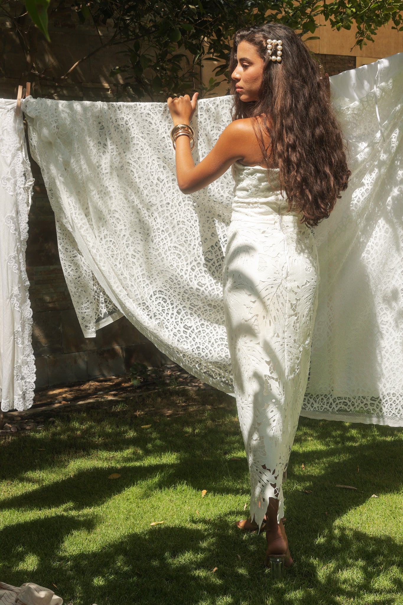 The Tube Dress in White
