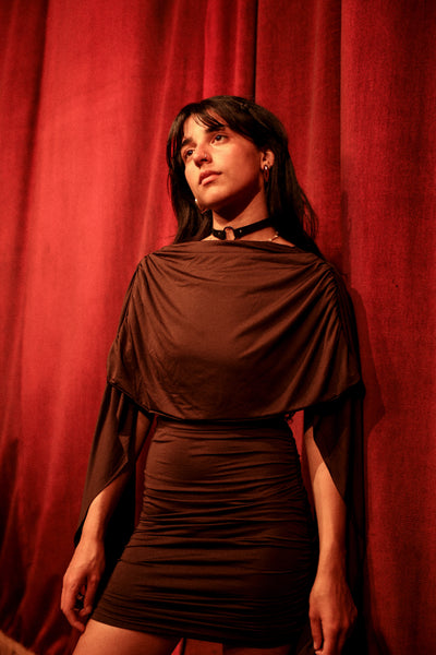 Coquette Look 6 in Brown – Weaving Grace