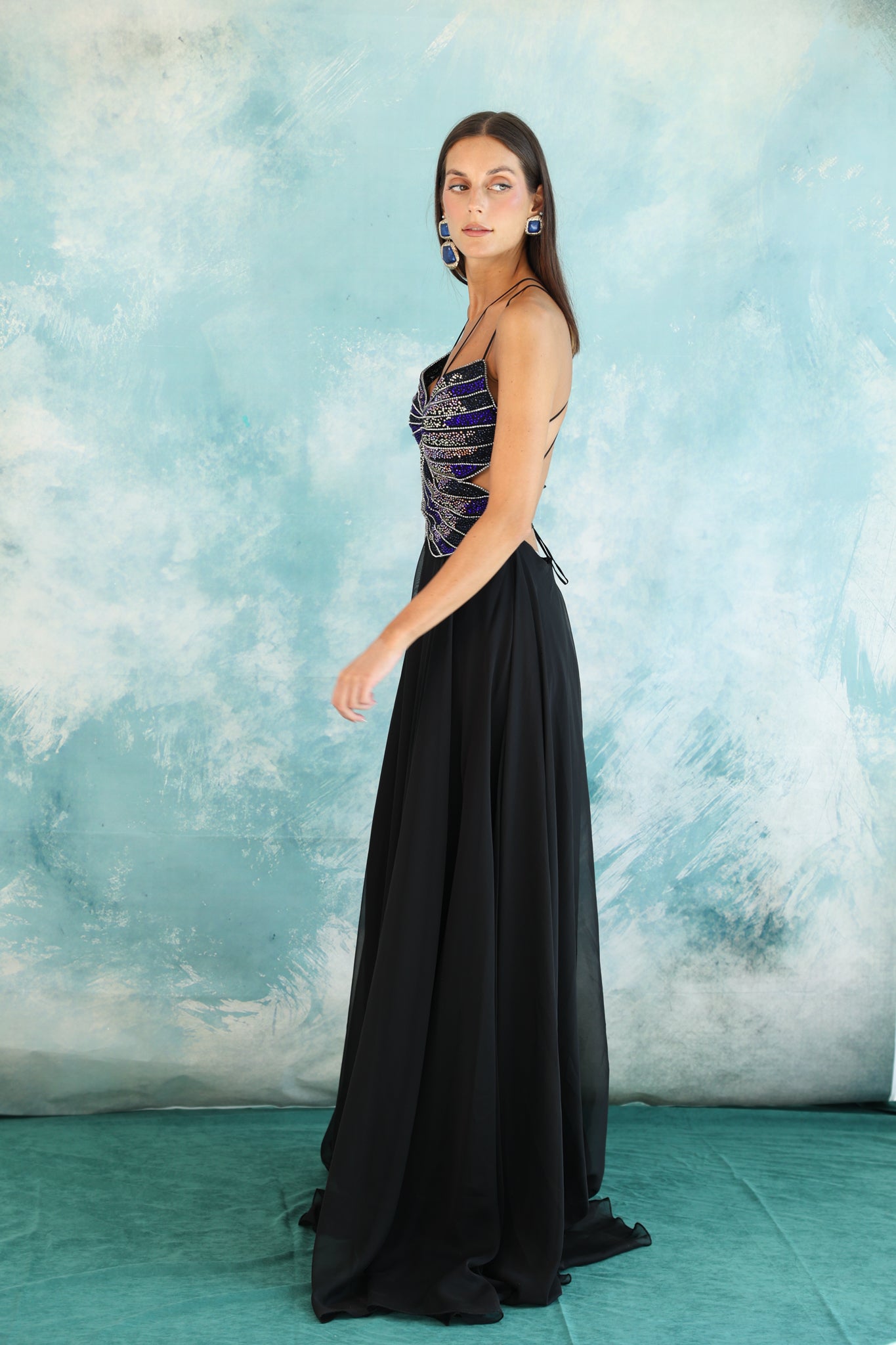 Butterfly dress in Black