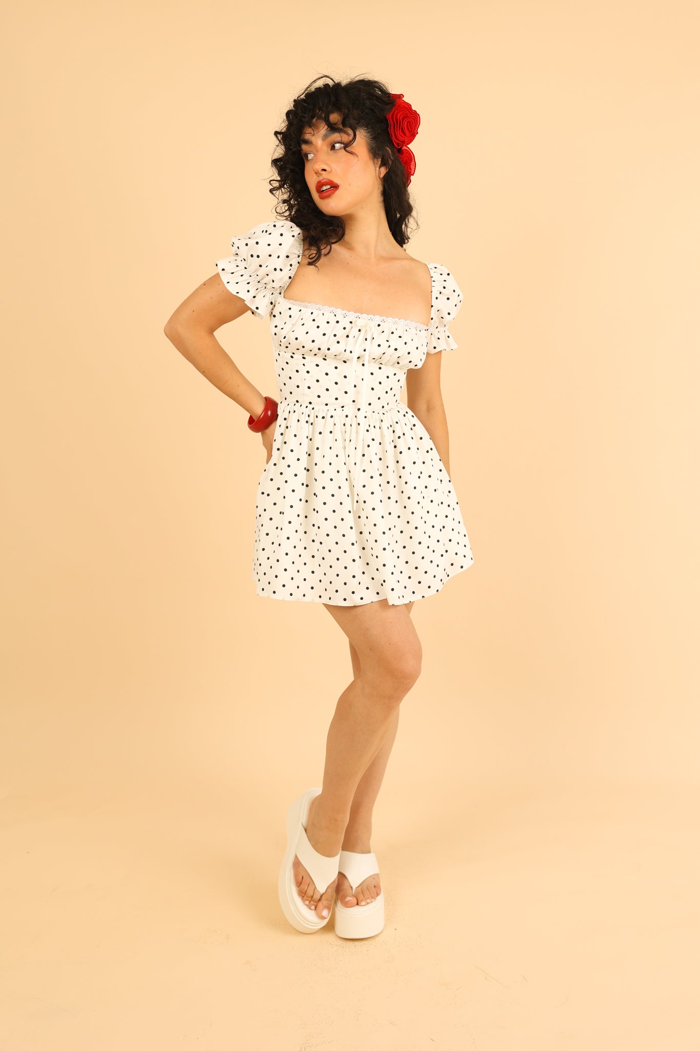 The Cupcake Dress in Chocolate Chip