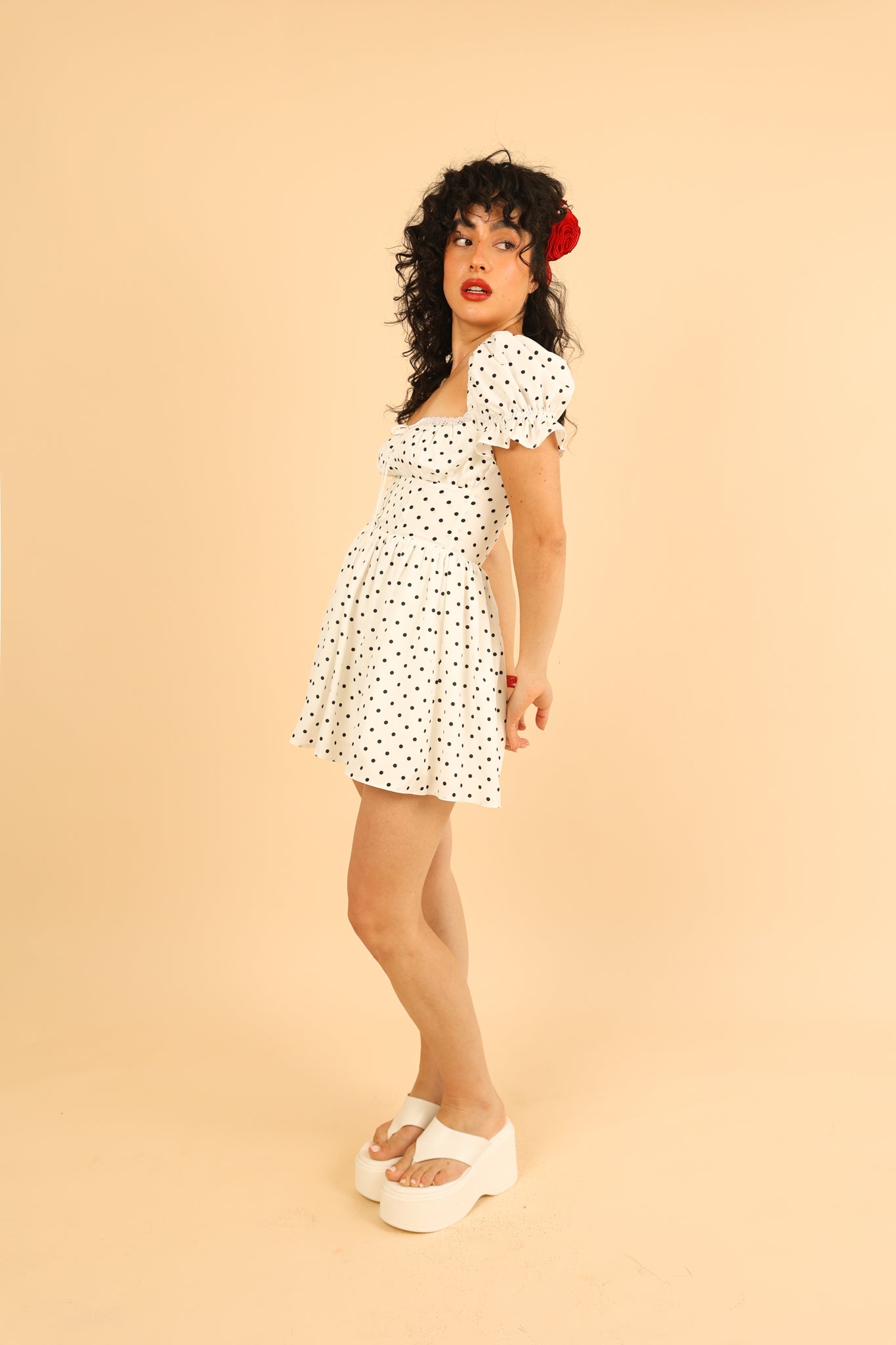 The Cupcake Dress in Chocolate Chip