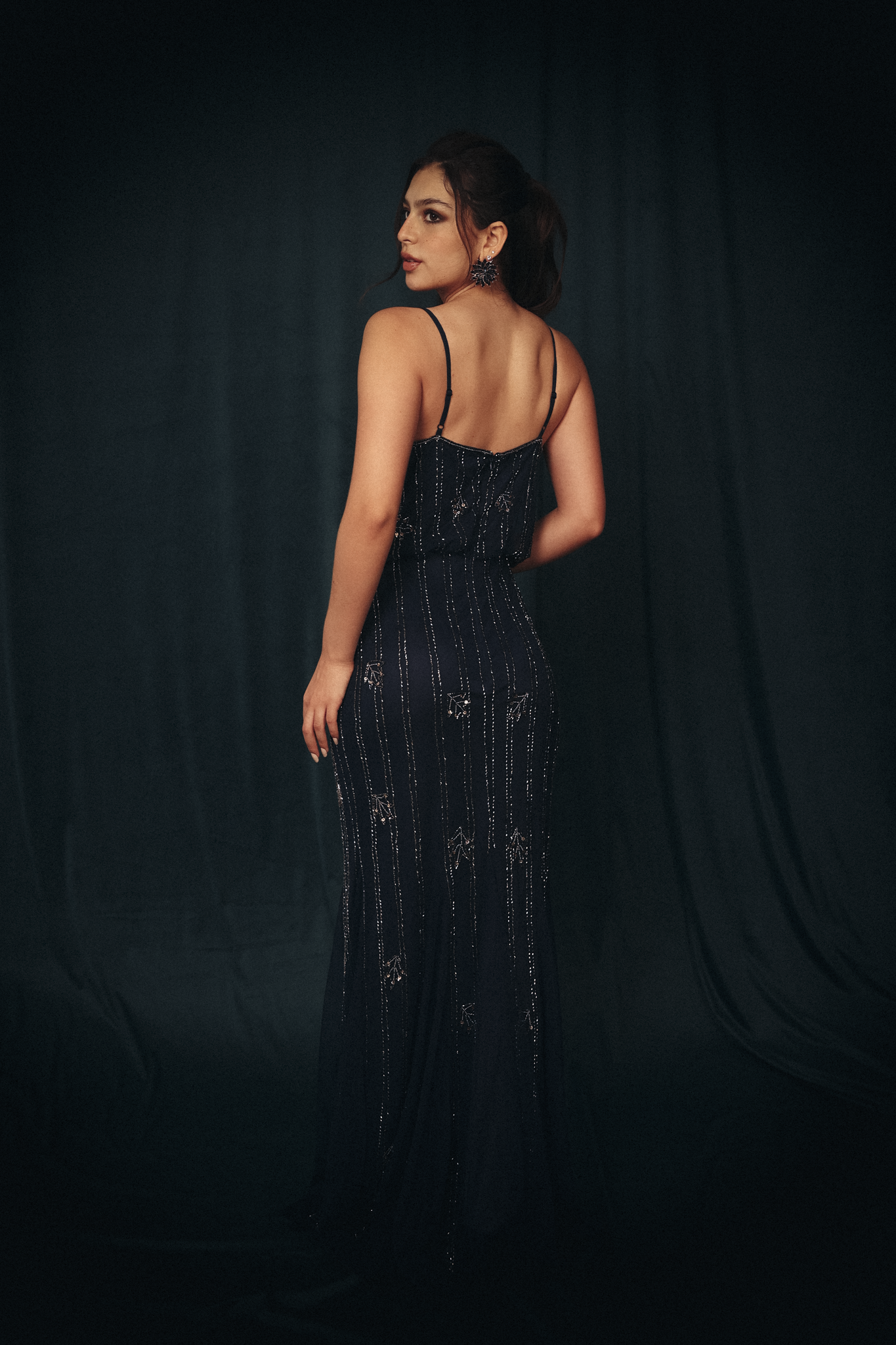 The Gatsby Dress In Navy