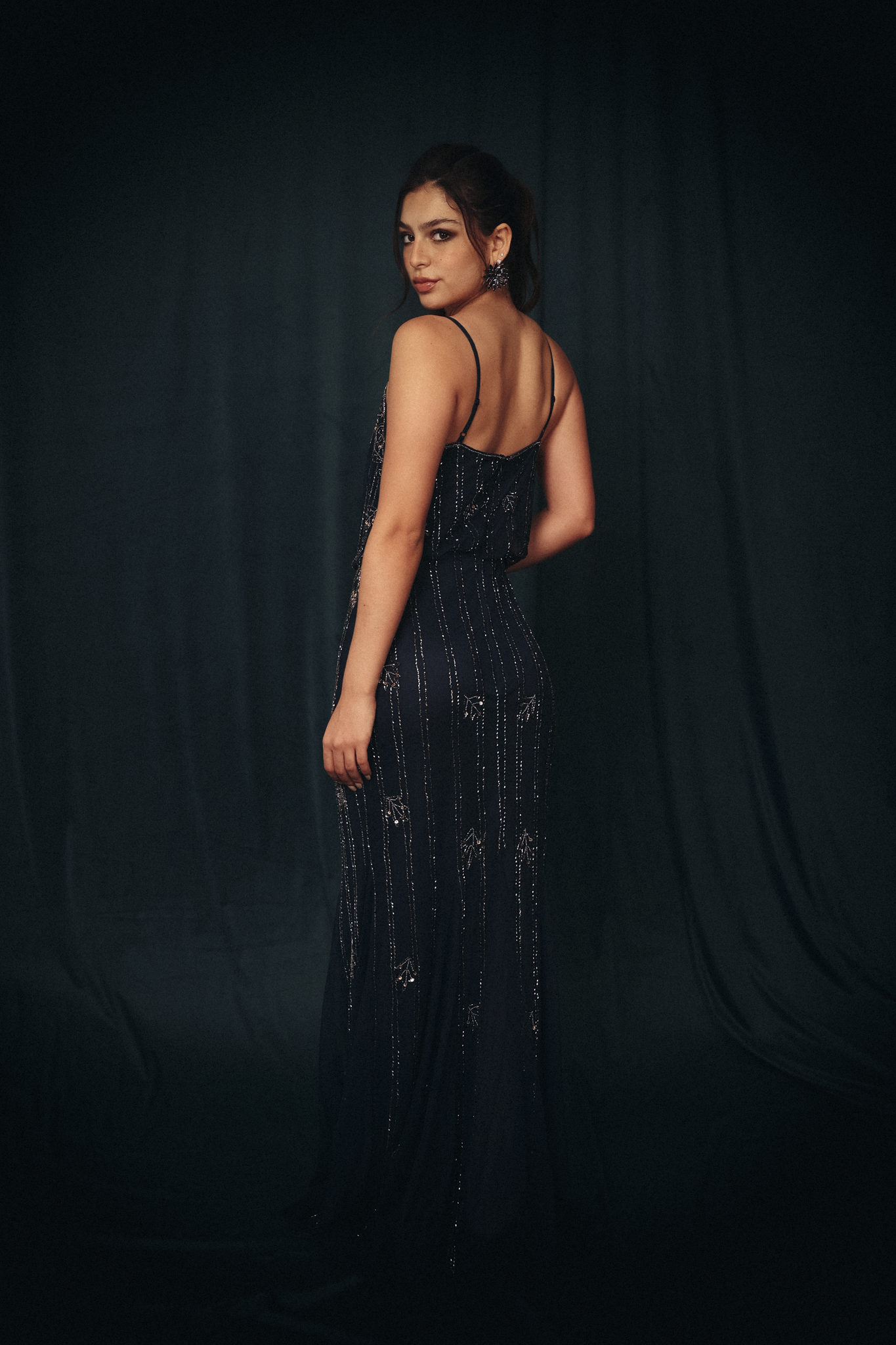 The Gatsby Dress In Navy