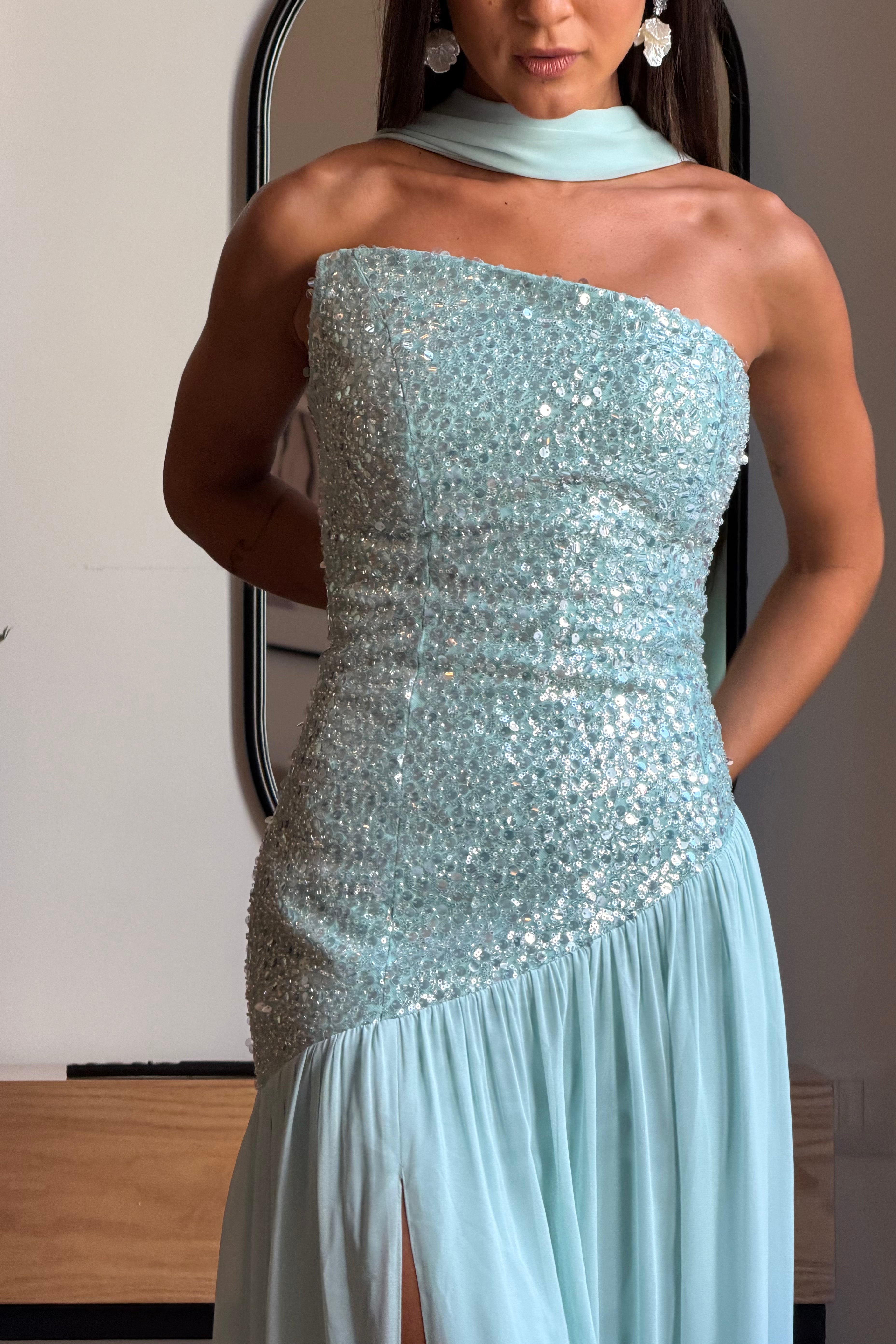 Sea Shimmers in Mint
