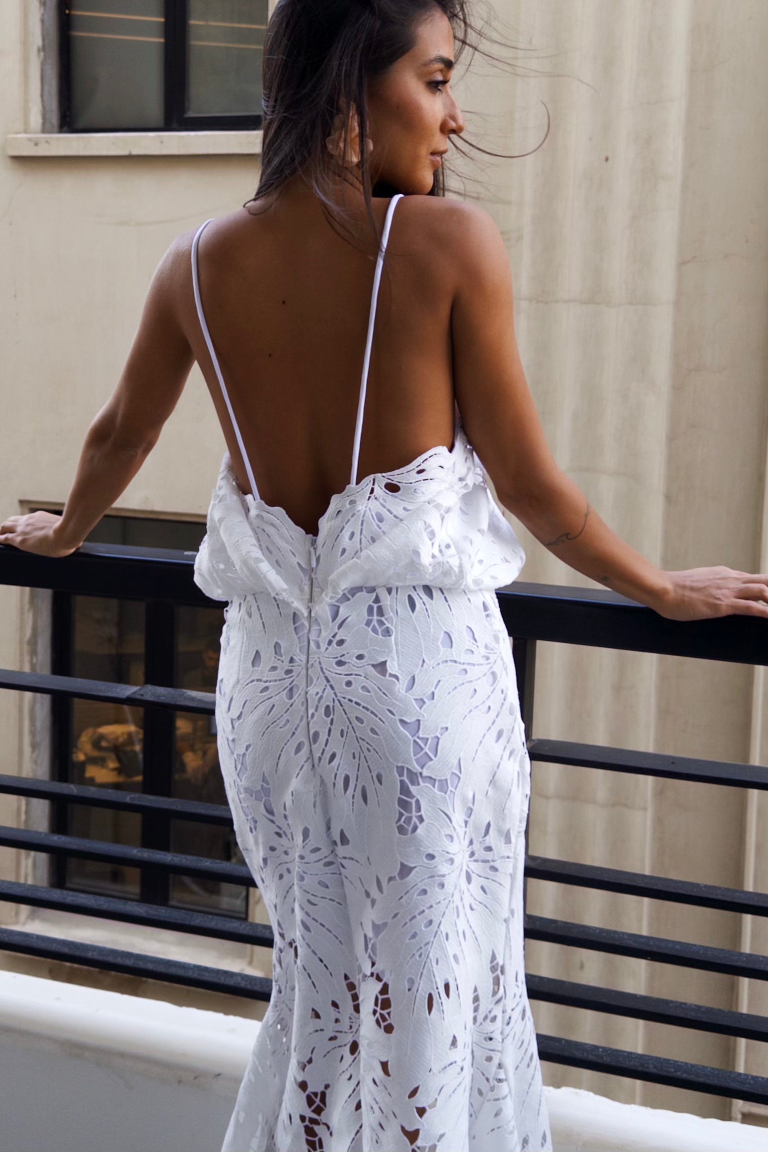 Spring Bloom in White