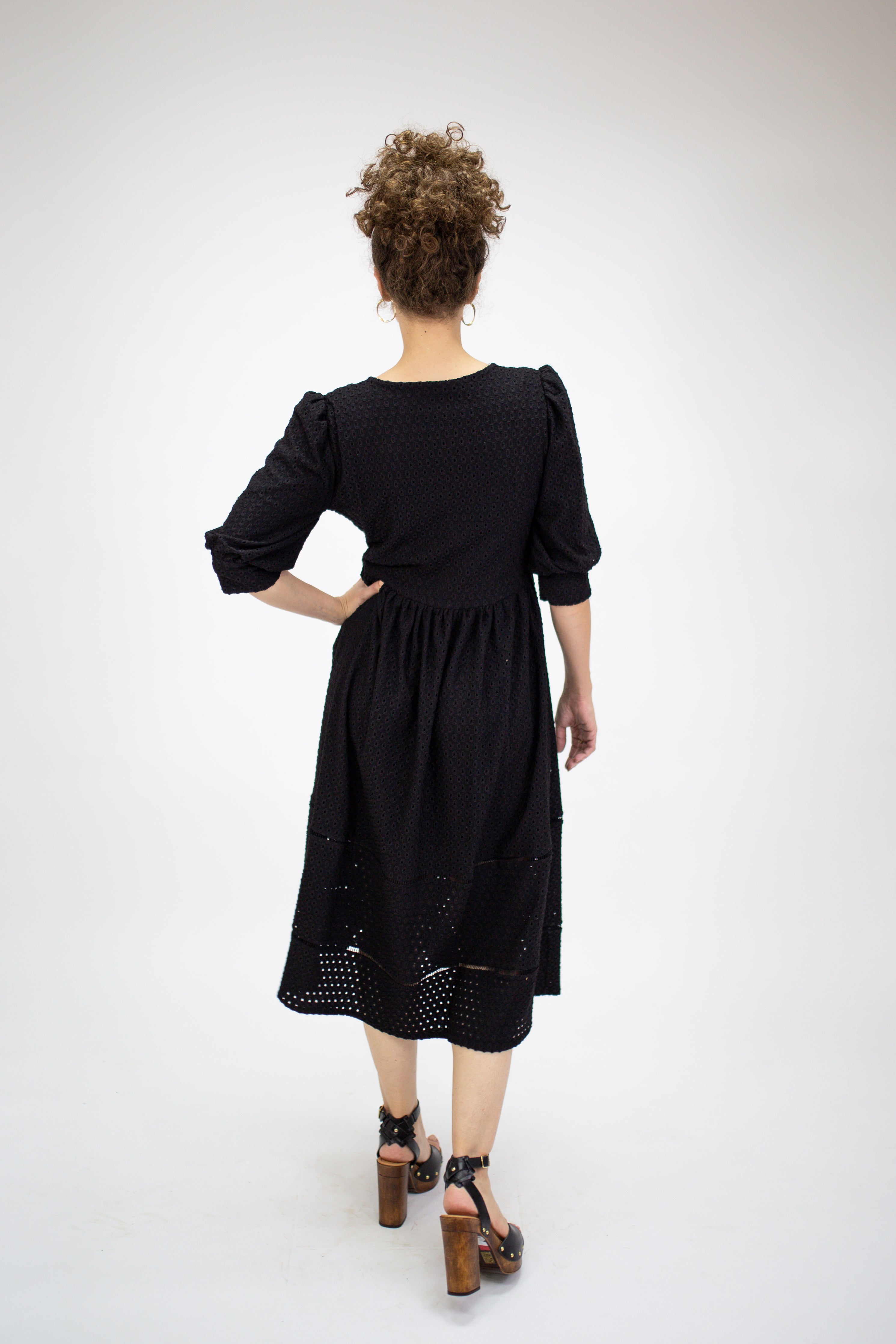 Long Dress with Buttons