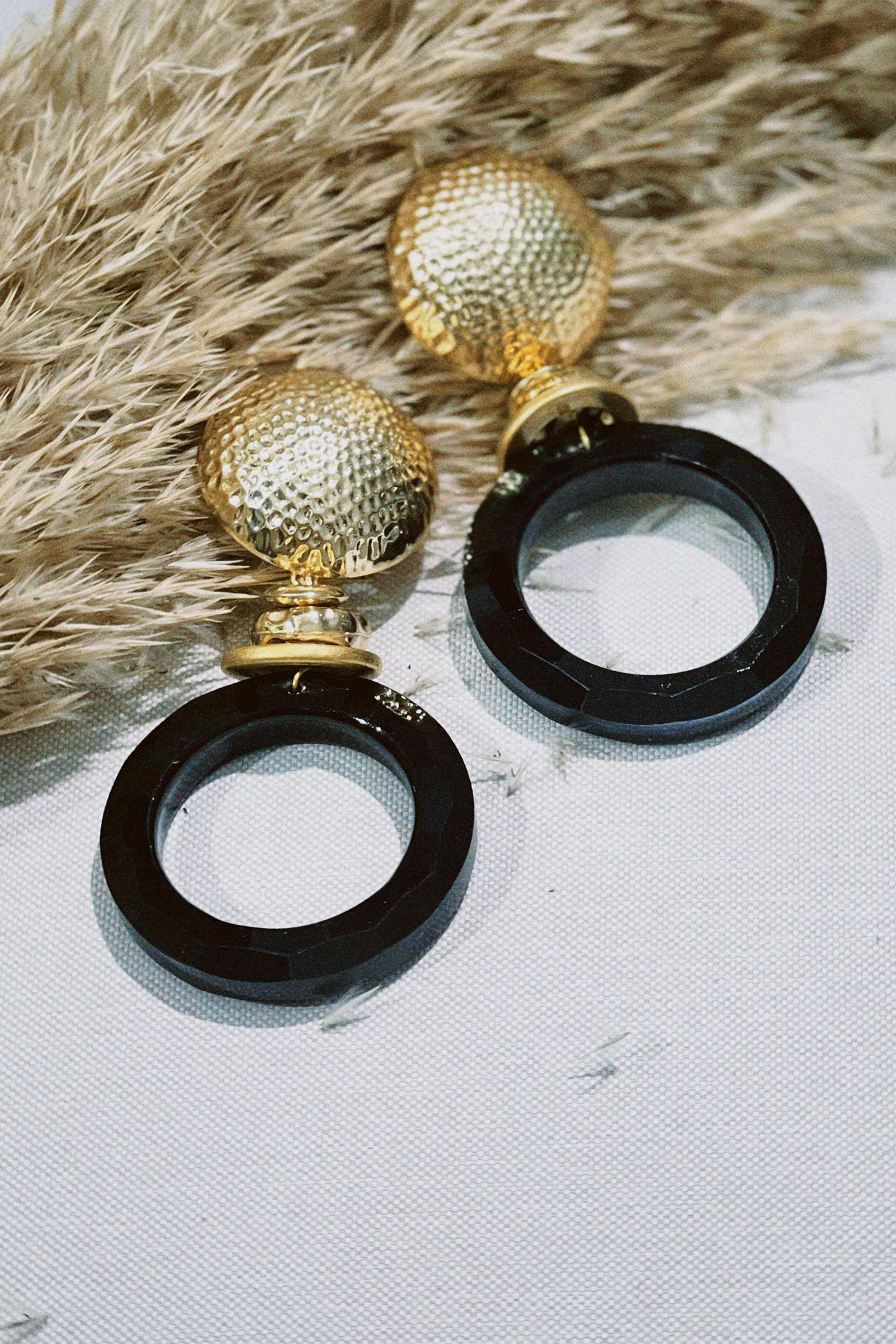 Buckle earrings